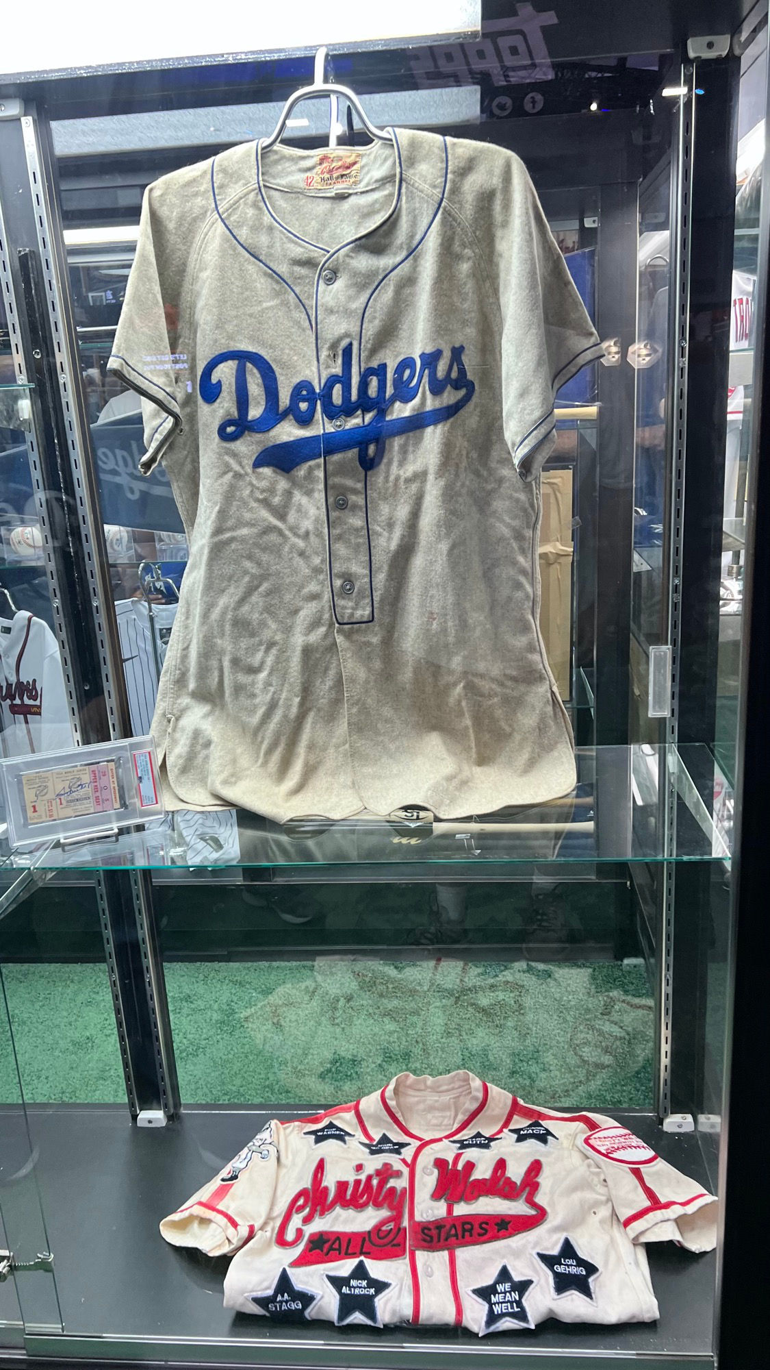 All Star Auctions Dodger Jersey
