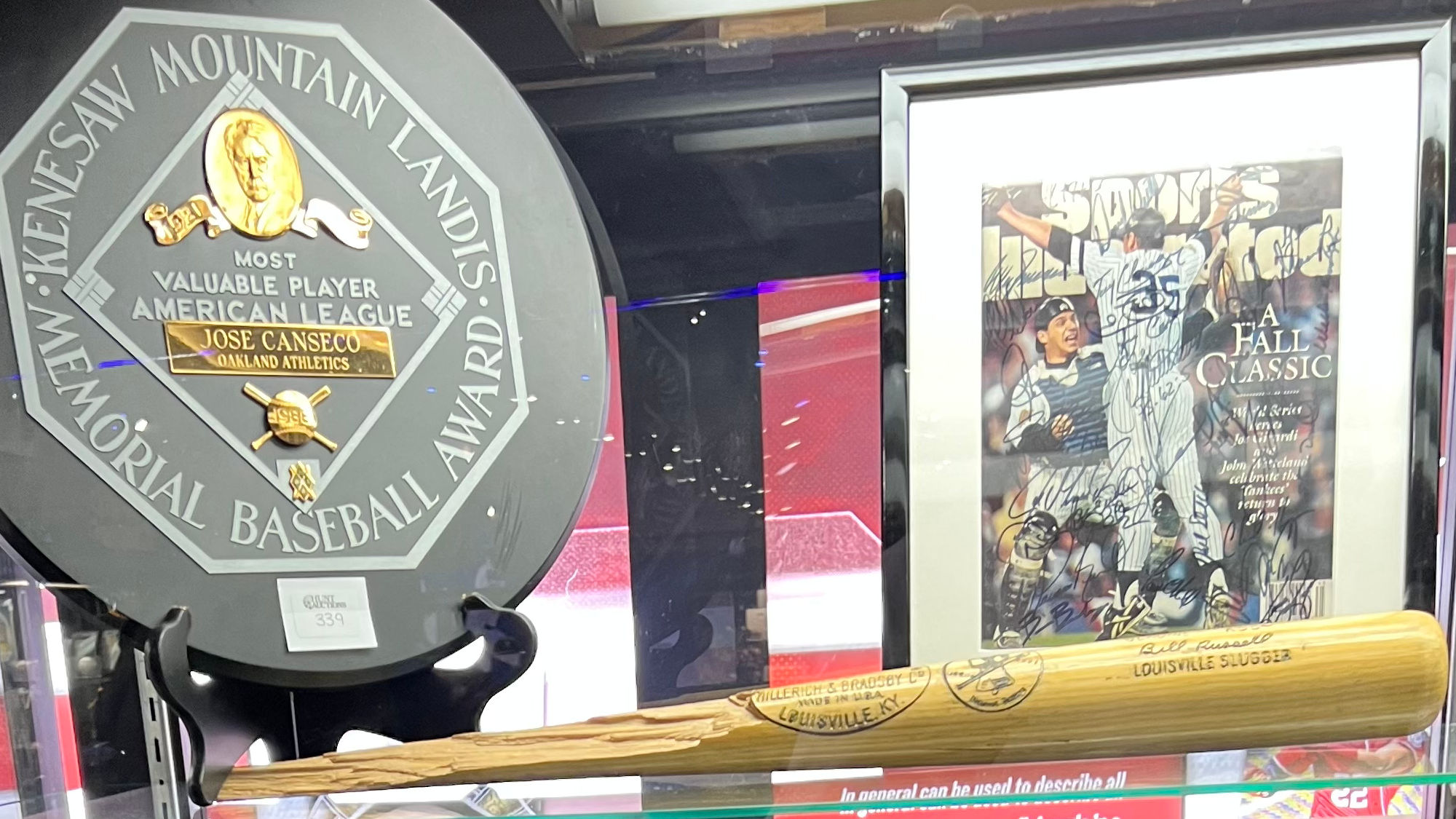 All Star Auctions Jose Canseco