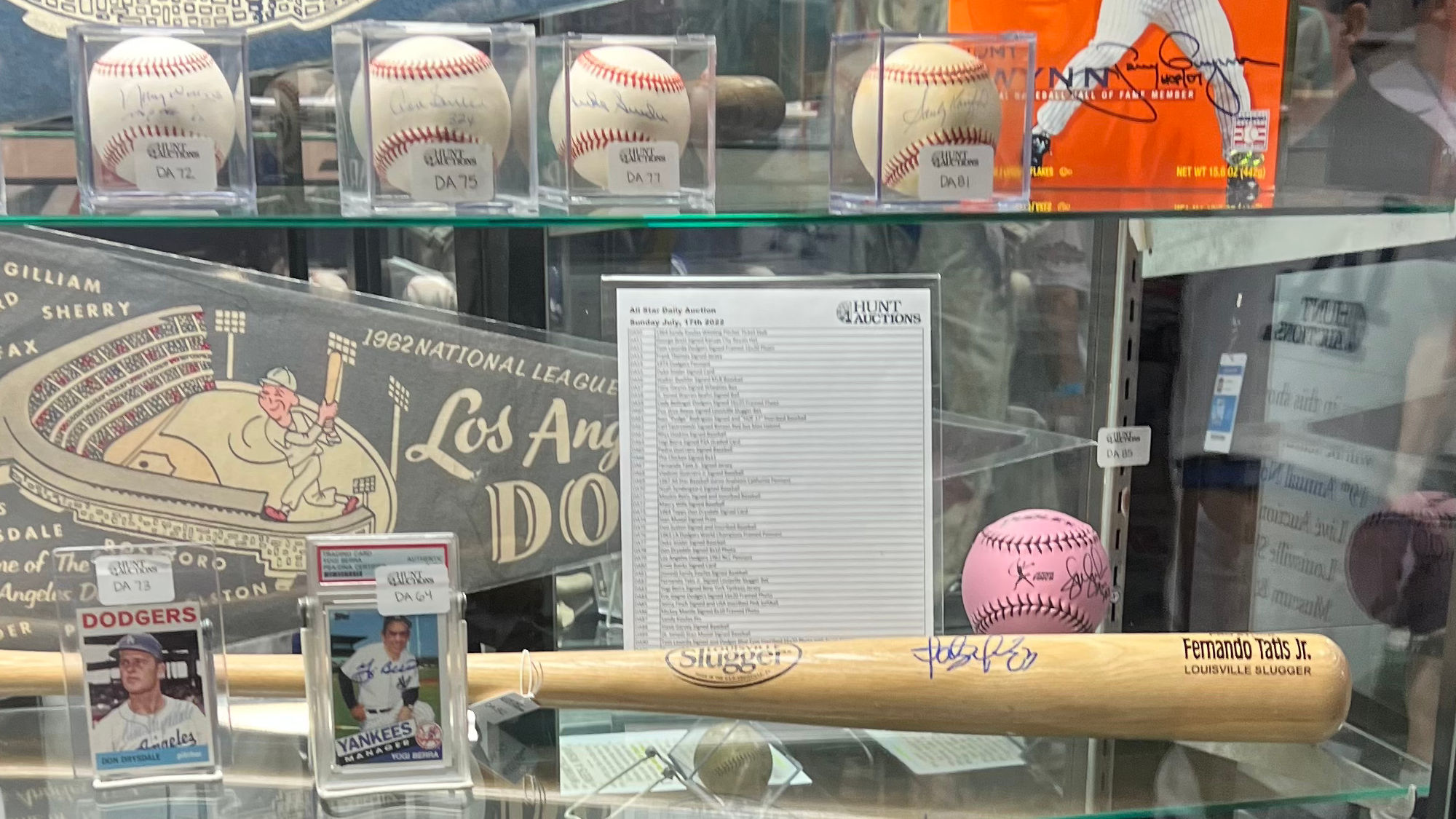 All Star Auctions Tatis Jr Bat