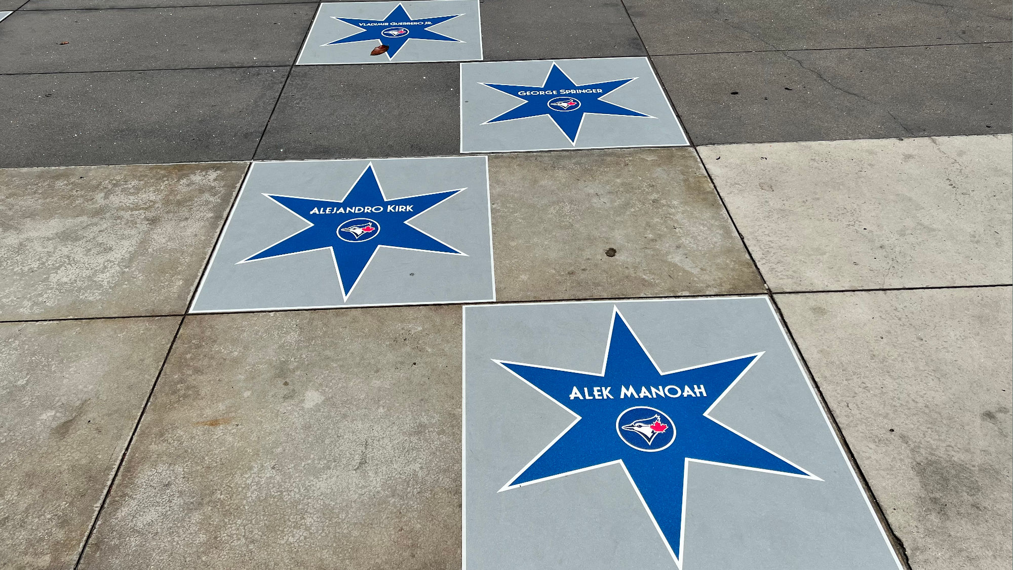 All Star Walk of Fame Blue Jays