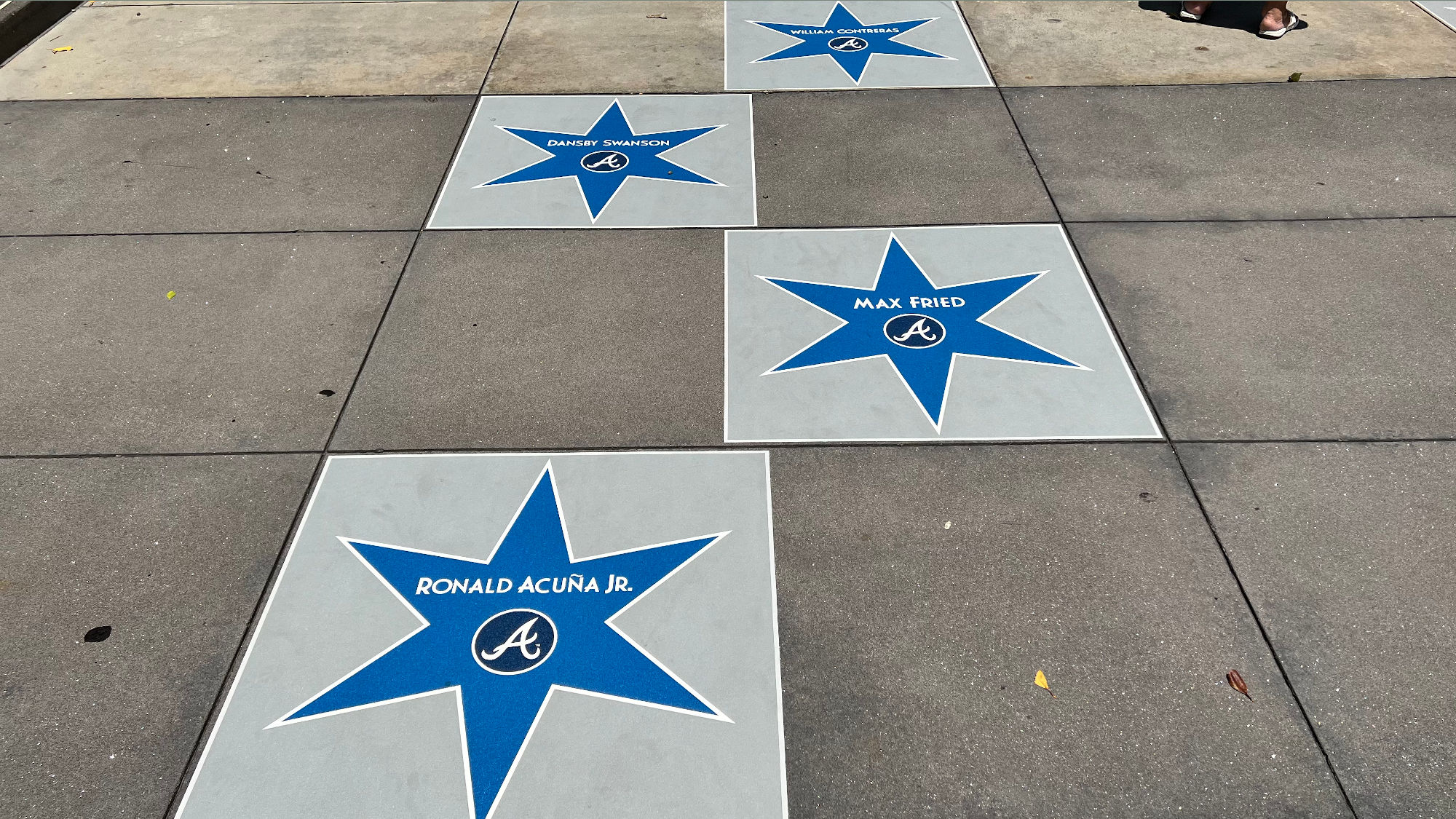 All Star Walk of Fame Braves