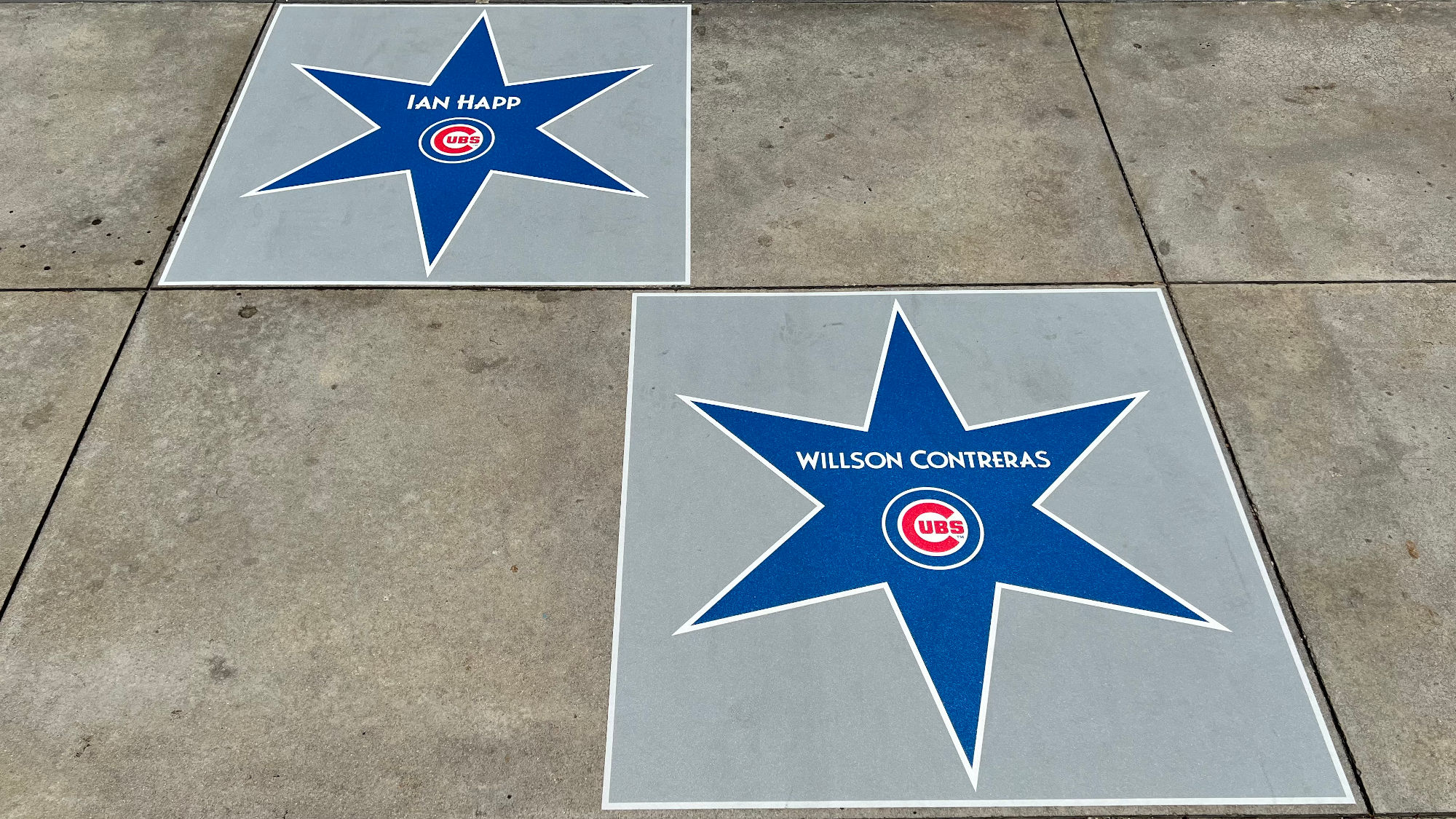 All Star Walk of Fame Cubs