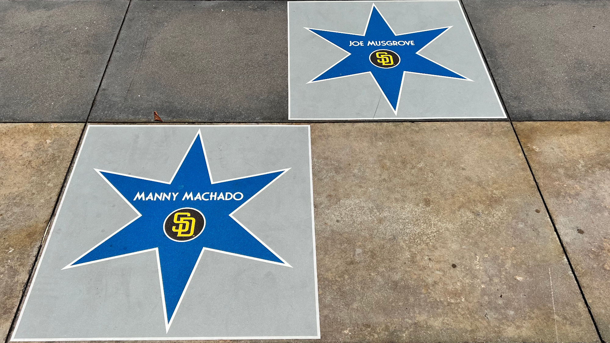 All Star Walk of Fame Padres
