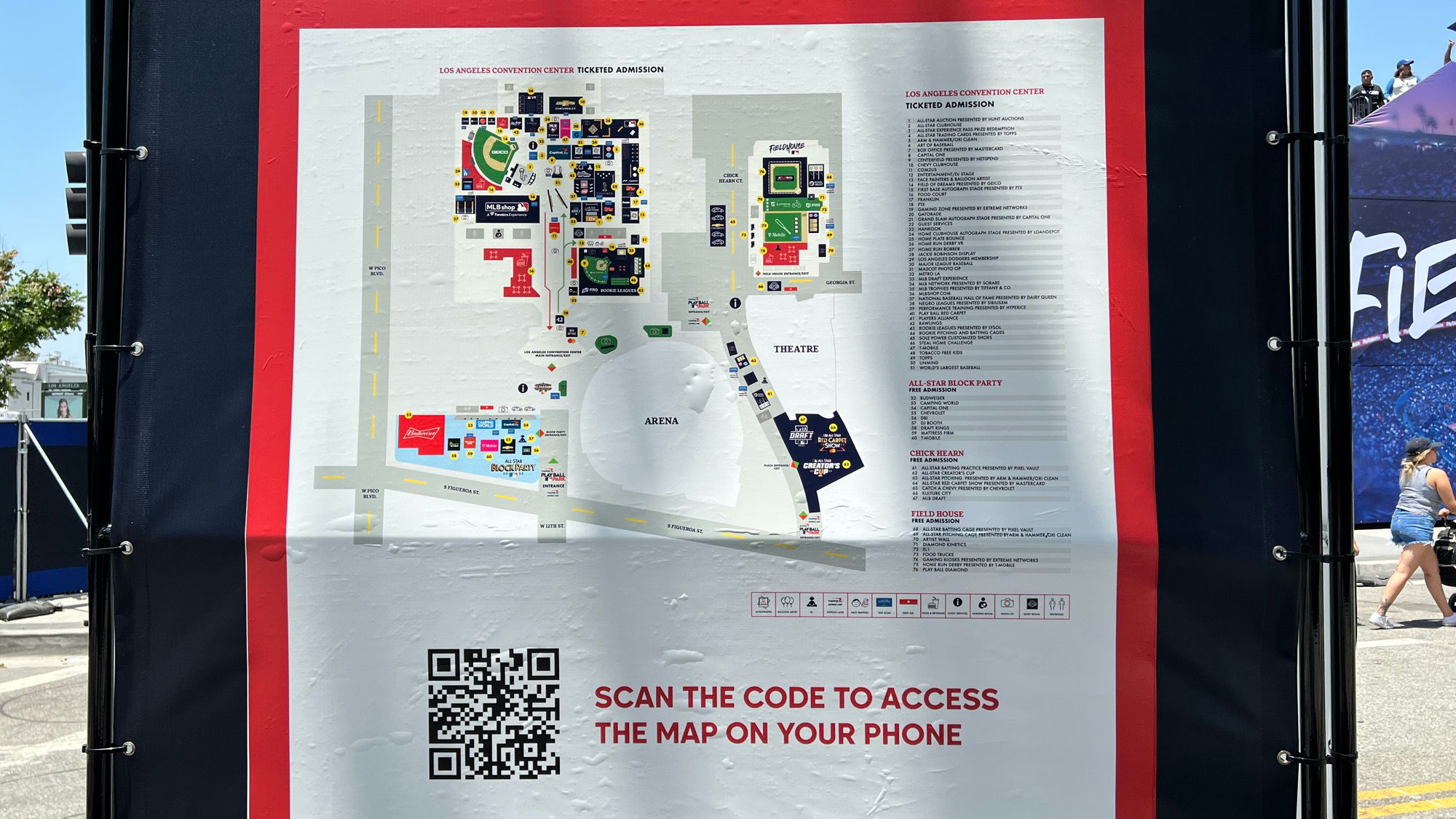 Event Map All Star Week MLB Live Event Map