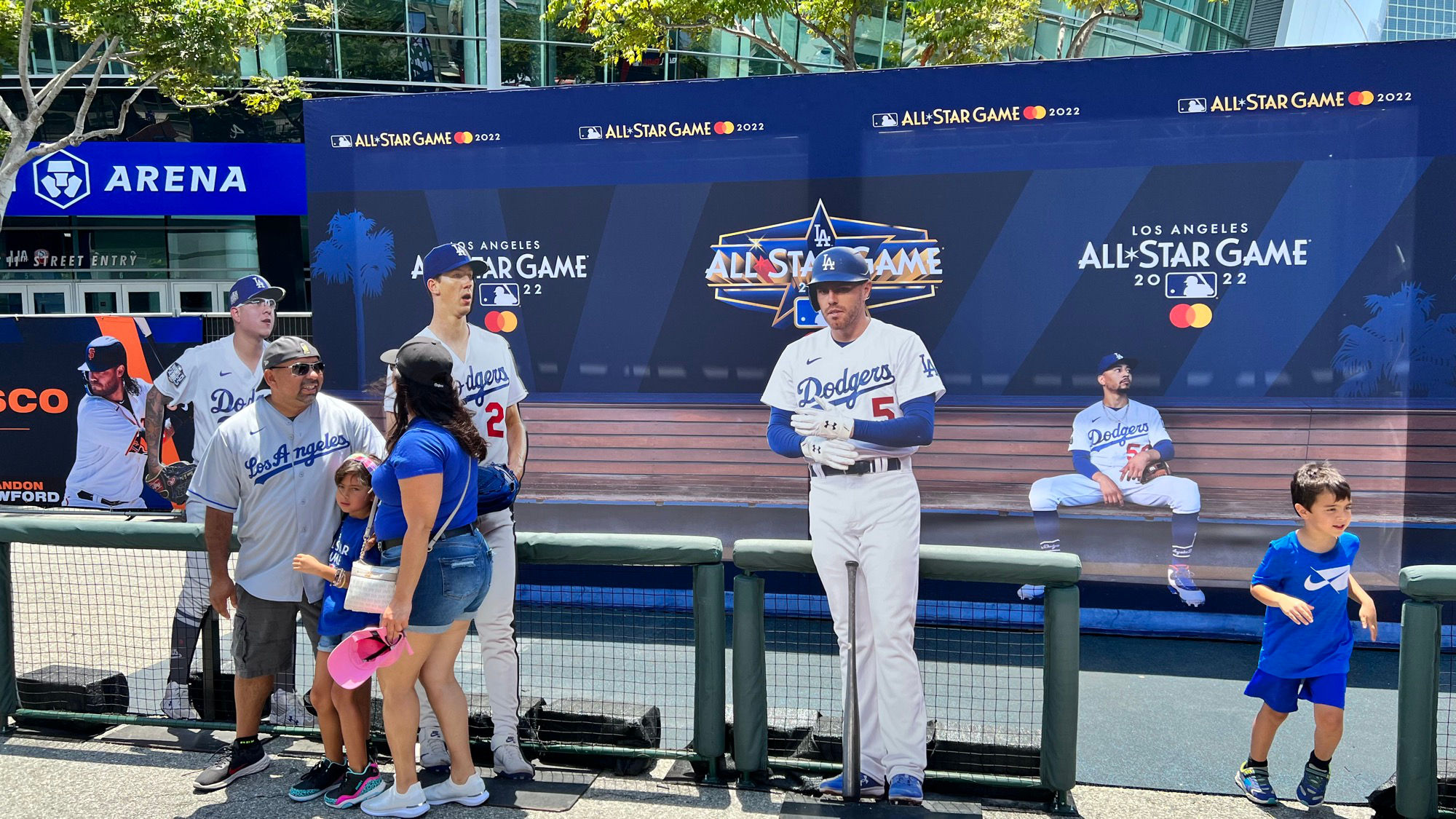 Mookie too in the Background All Star Week MLB Live Mookie Also