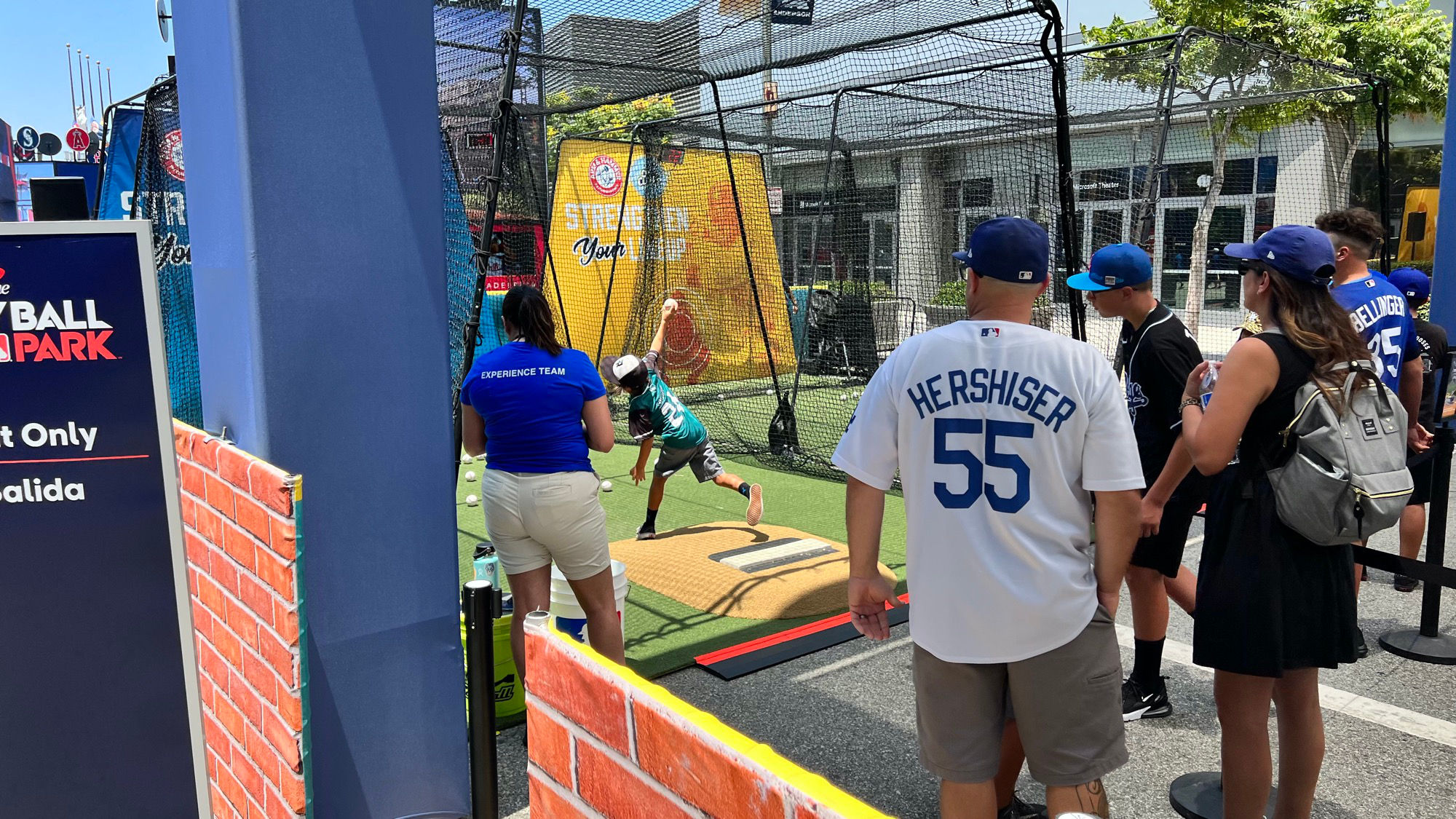 Pitching Cage All Star Week MLB Live Pitching Cage