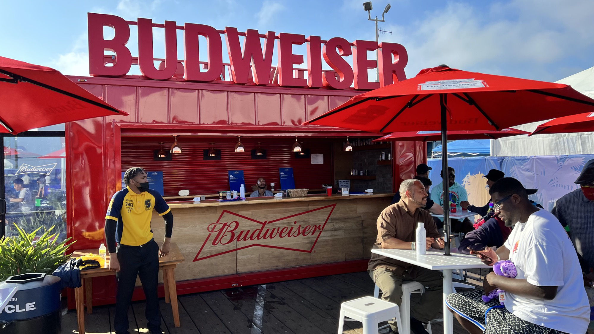 All Star Week Santa Monica Pier Budweiser