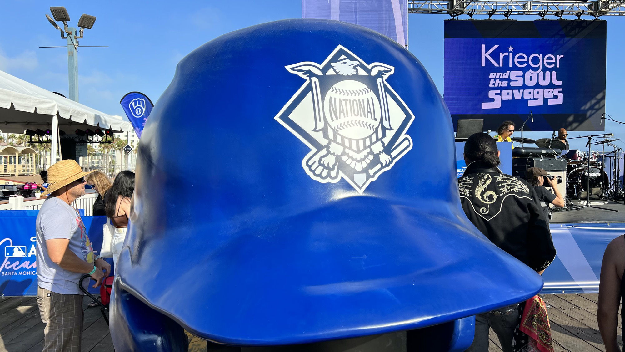 All Star Week Santa Monica Pier National League Helmet