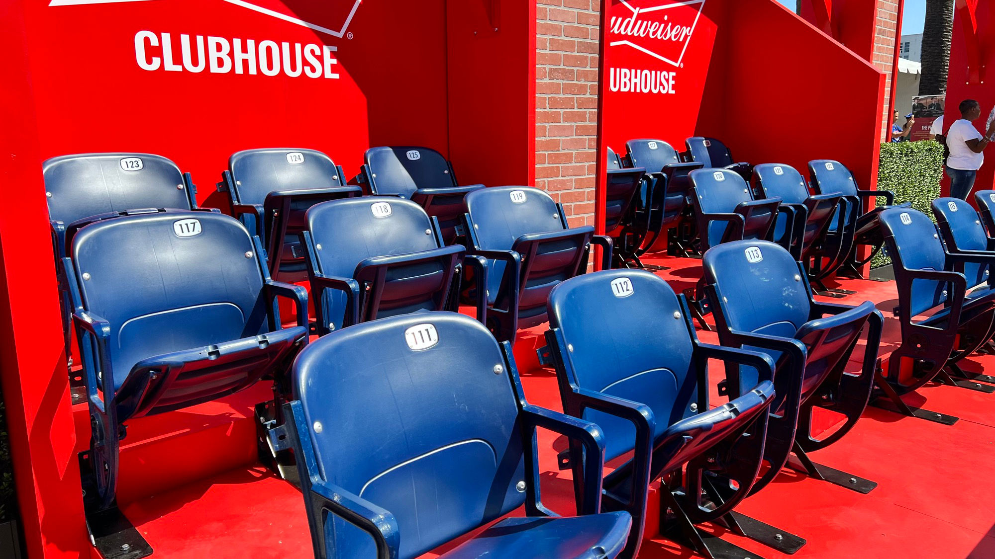 Budweiser Clubhouse Stadium Seats