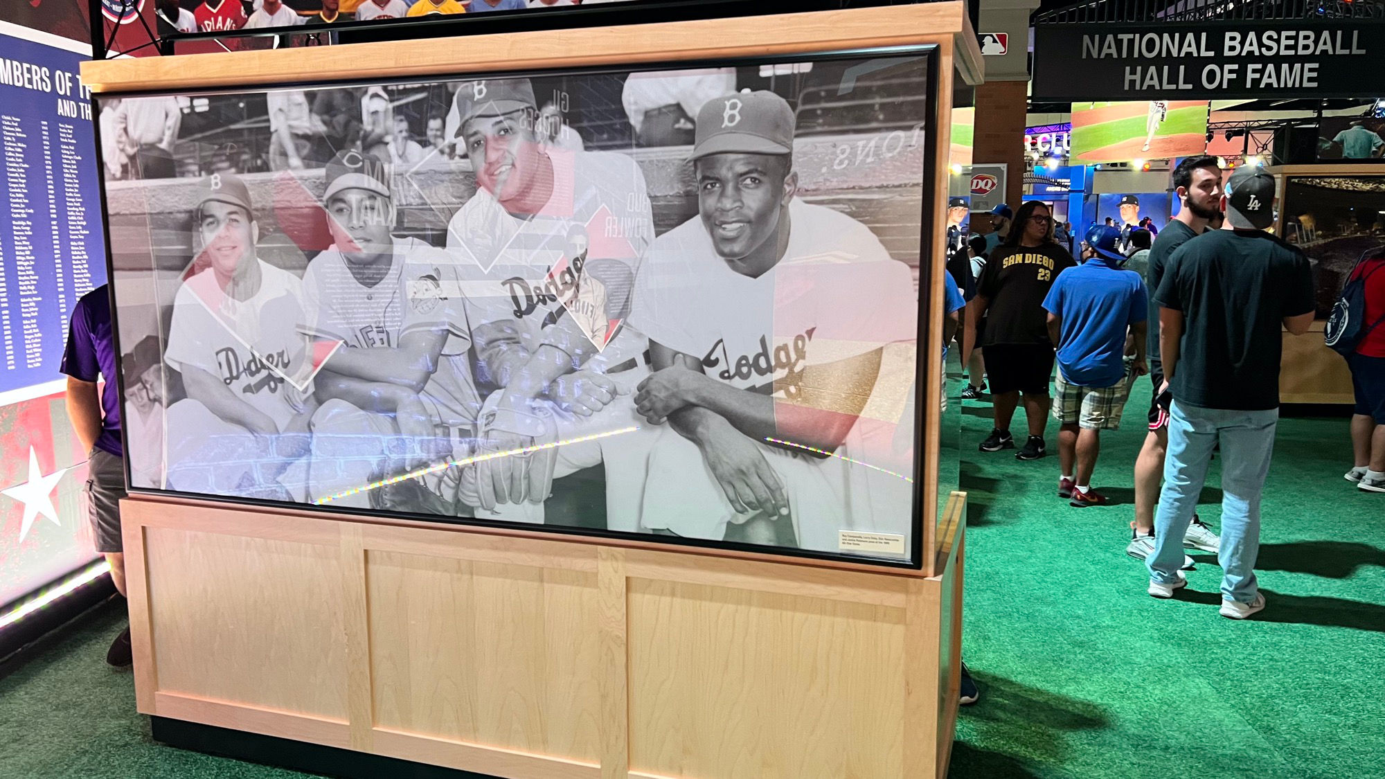 National Baseball Hall of Fame Dodgers