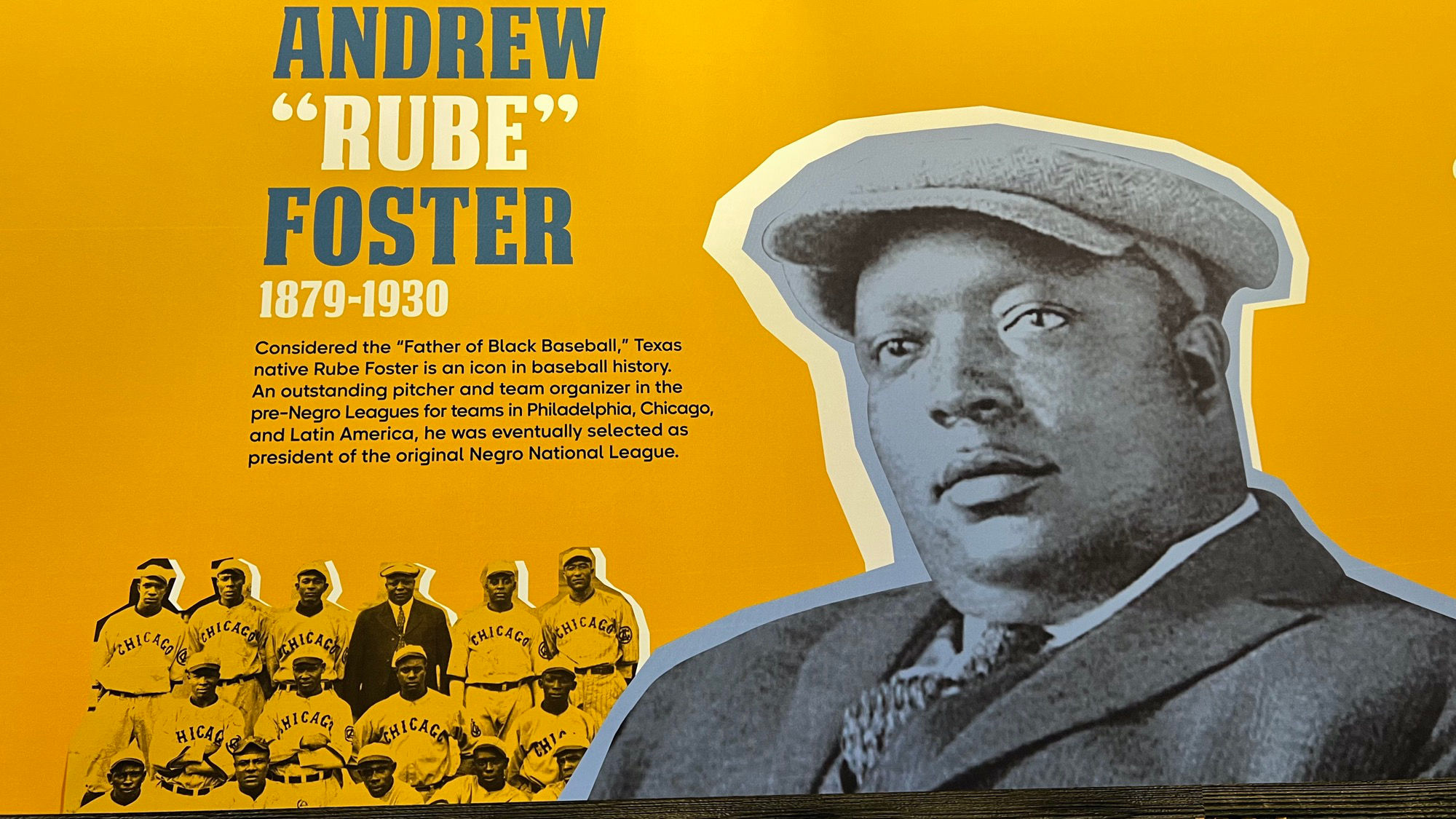 Negro Leagues Andrew Rube Foster