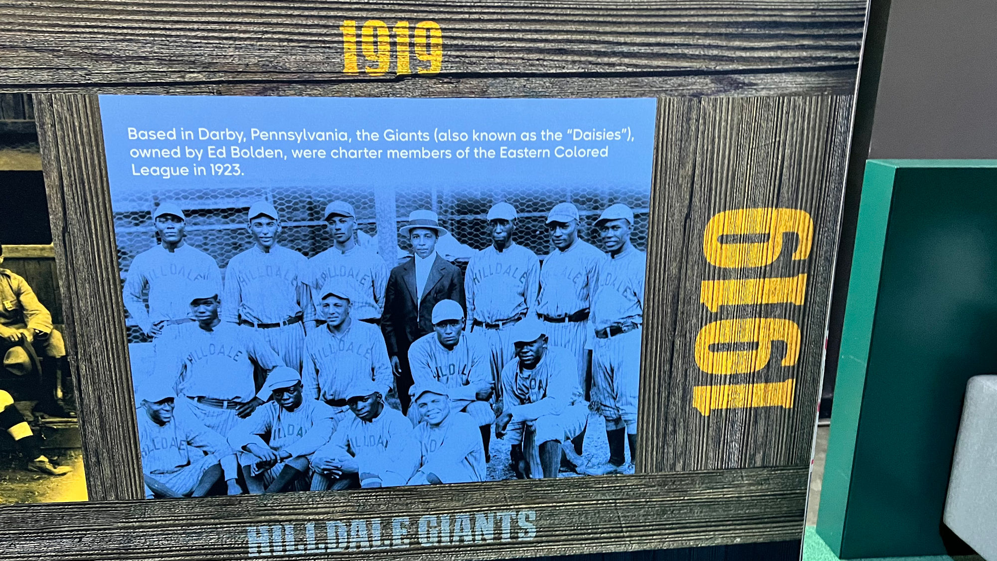 Negro Leagues Hilldale Giants