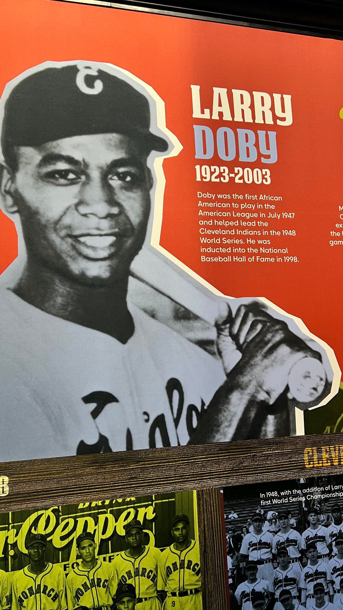 Negro Leagues Larry Doby