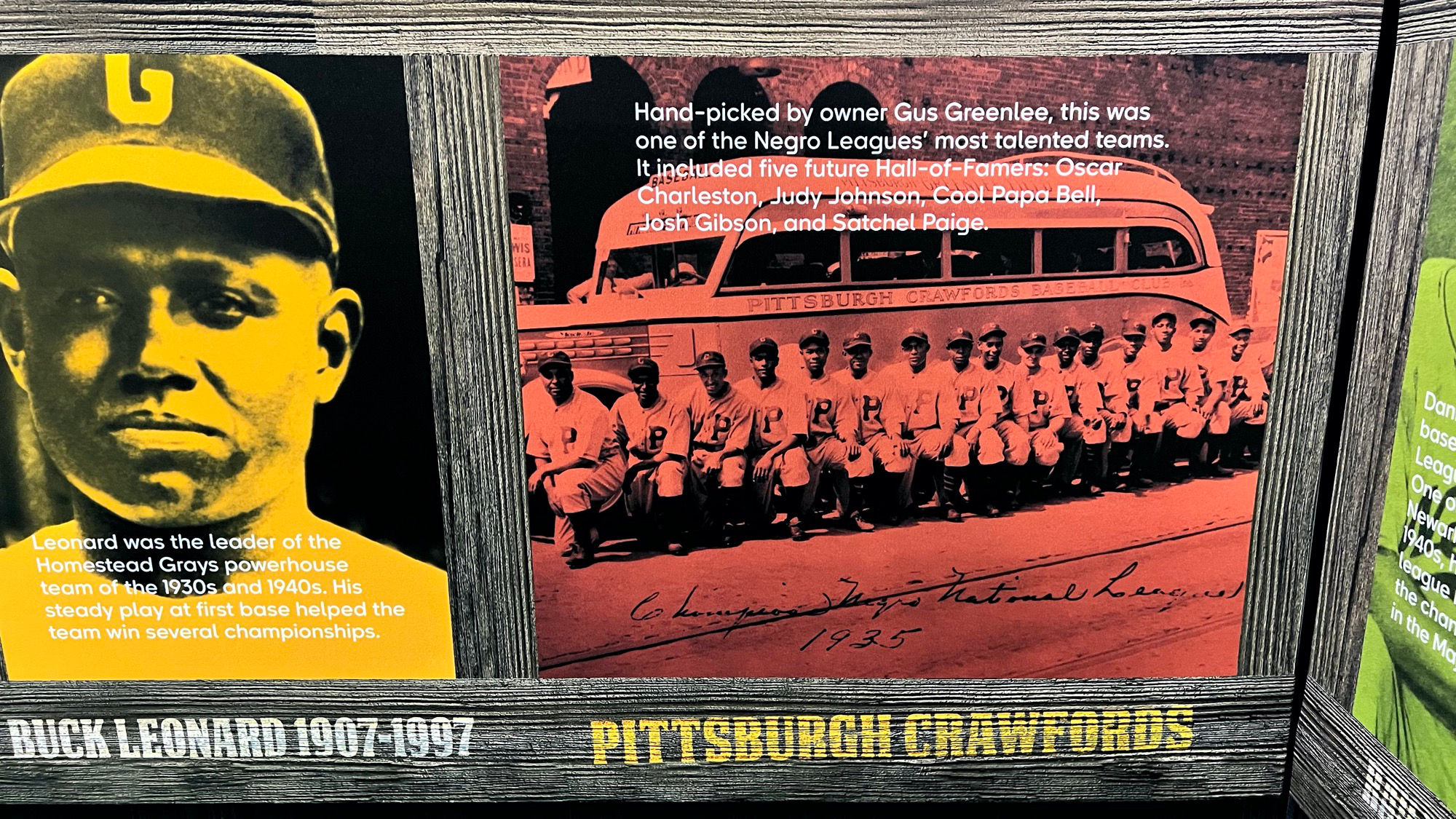 Negro Leagues Pittsburgh Crawfords