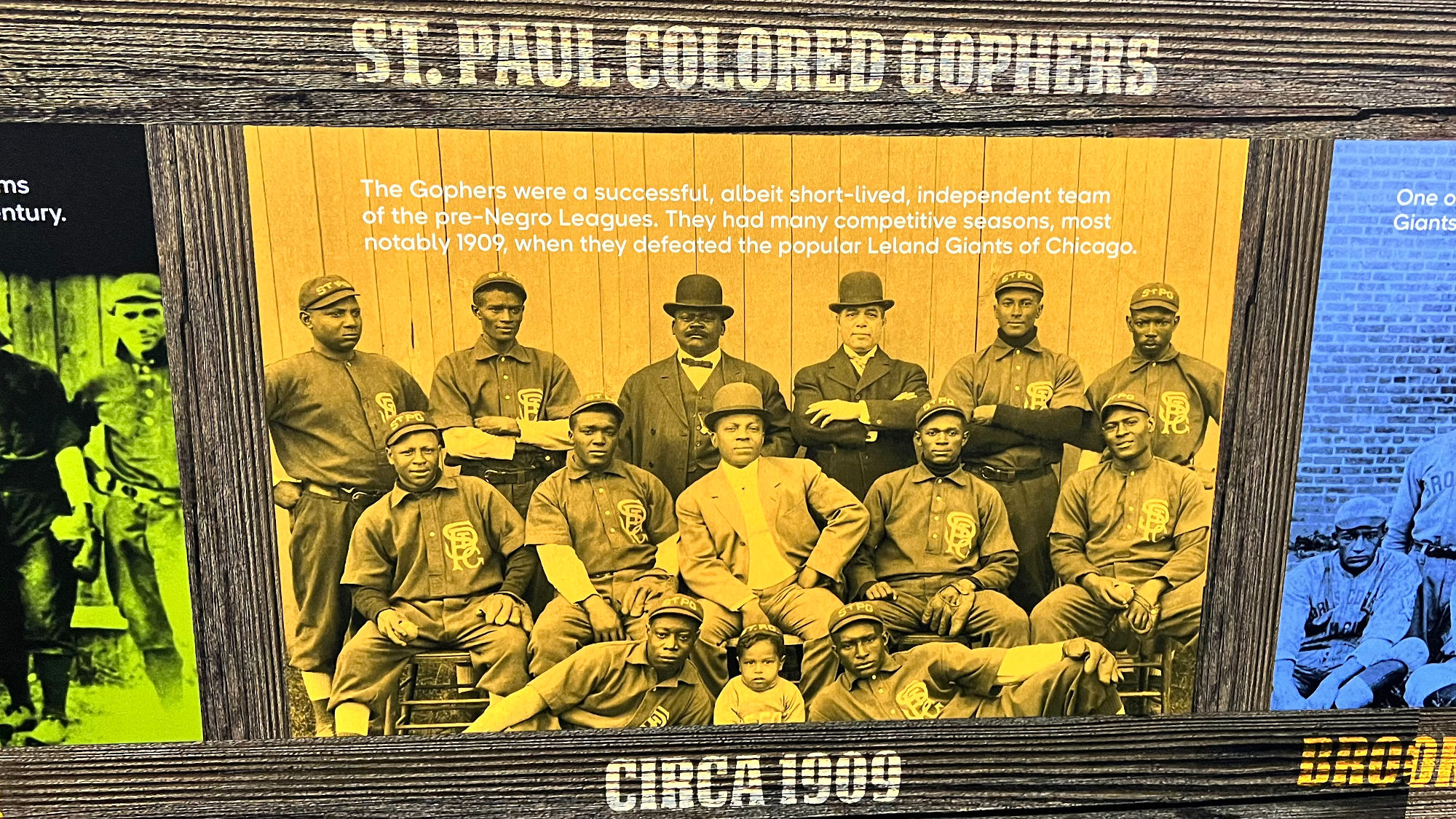 Negro Leagues Saint Paul Colored Gophers