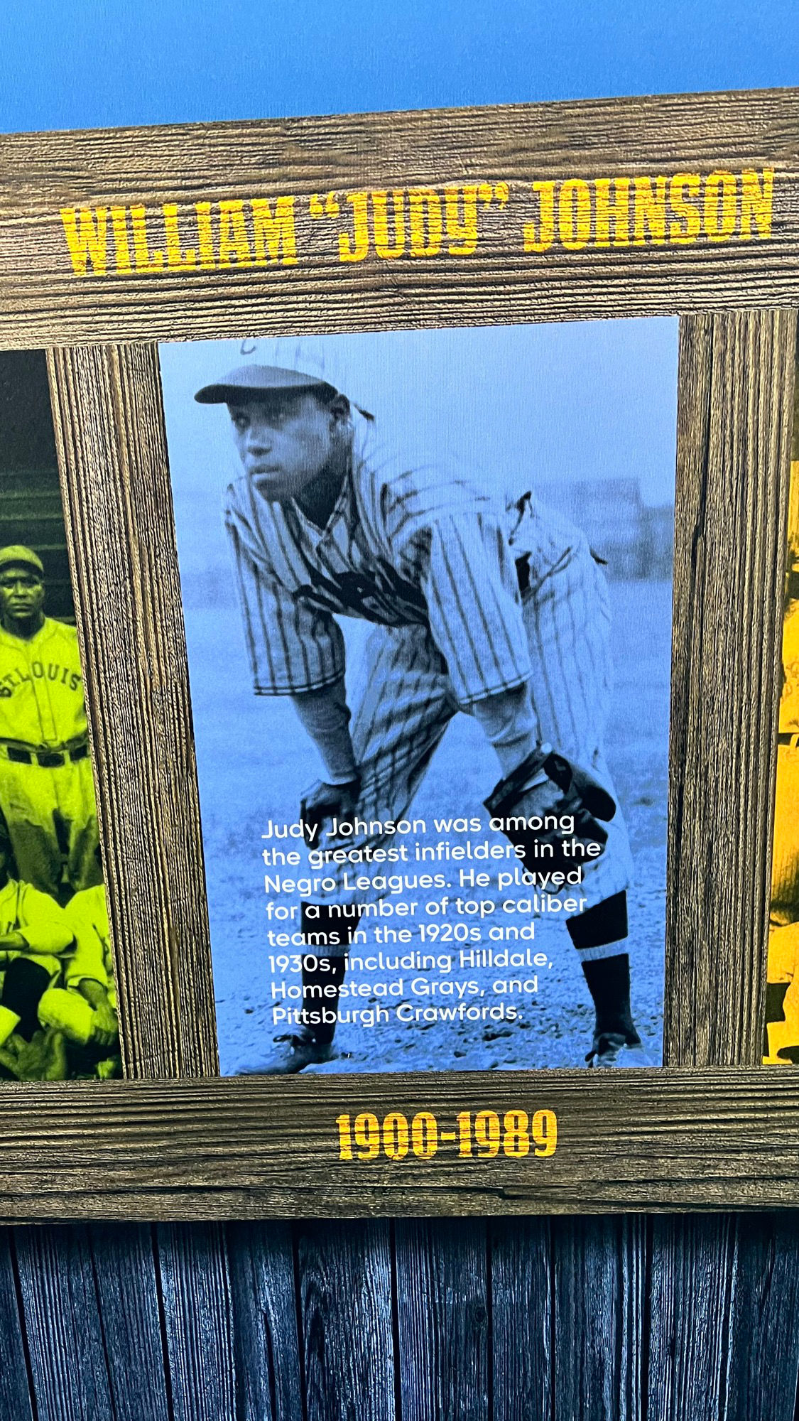 Negro Leagues William Judy Johnson