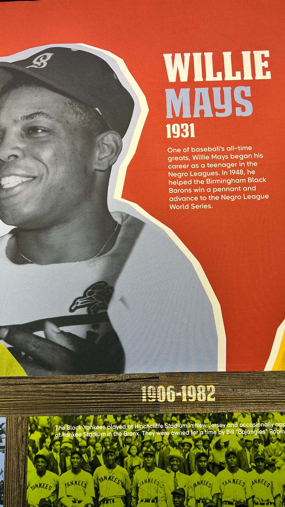 Negro Leagues Willie Mays