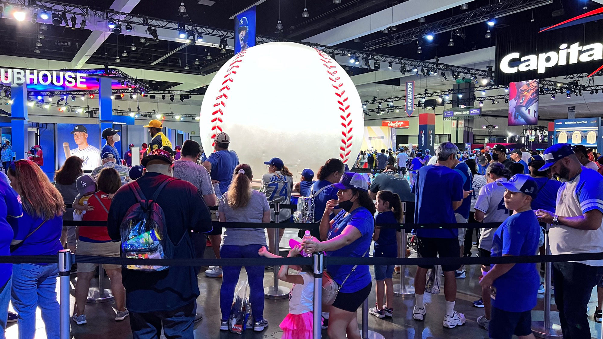 World's Largest Baseball Side