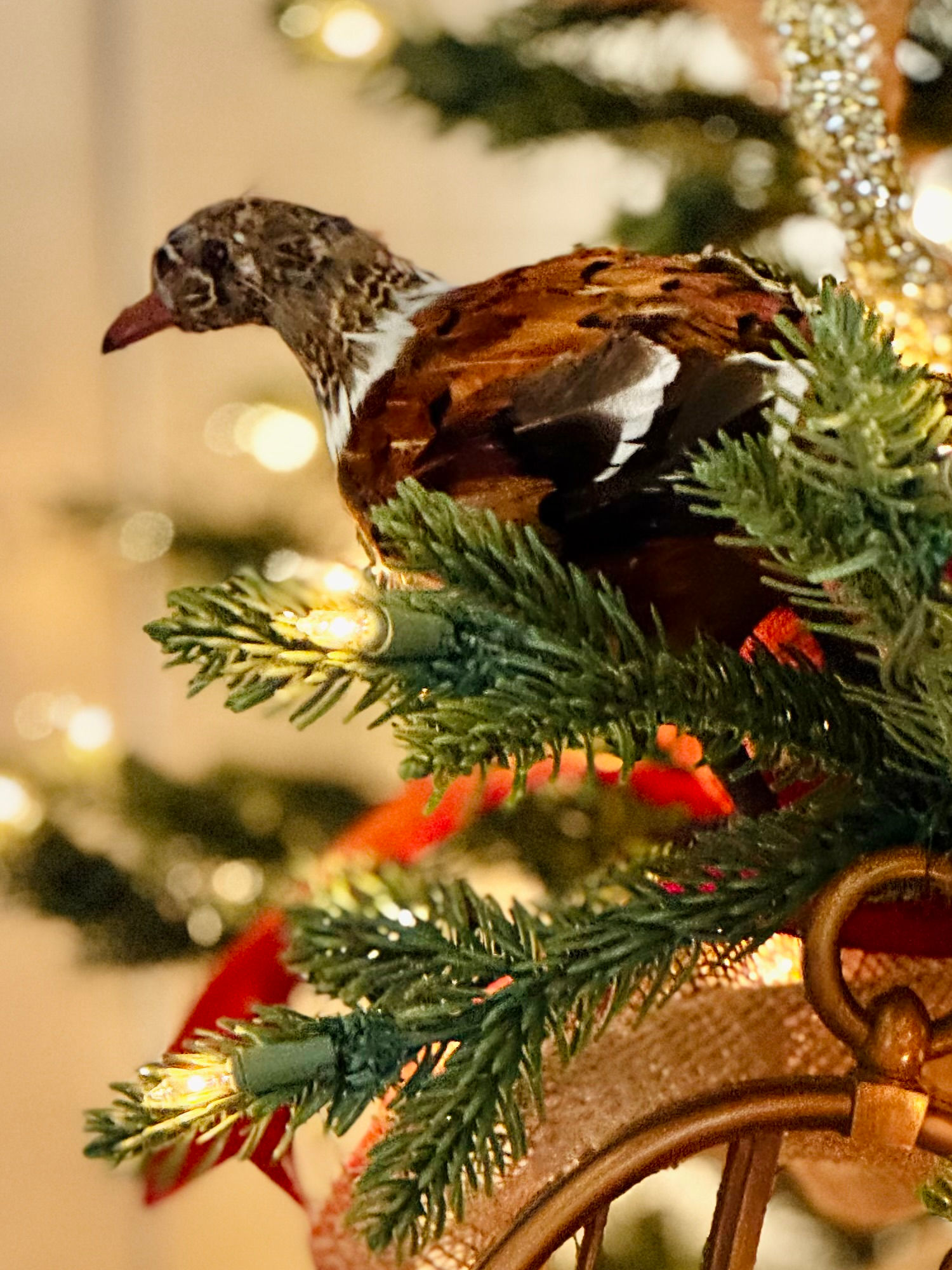 1780s Christmas Ornament Pheasant