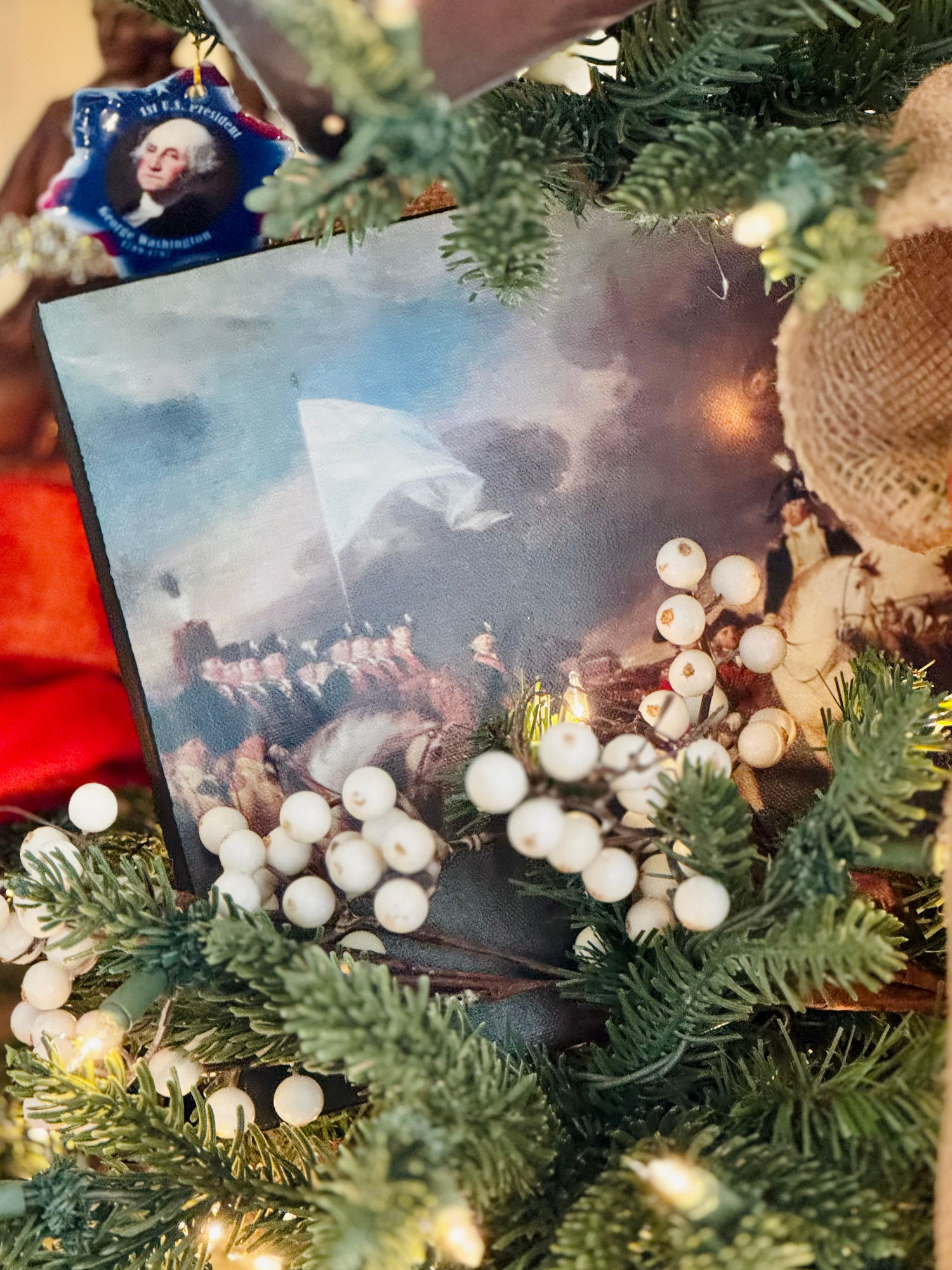 1780s Christmas Ornament Surrender At Yorktown