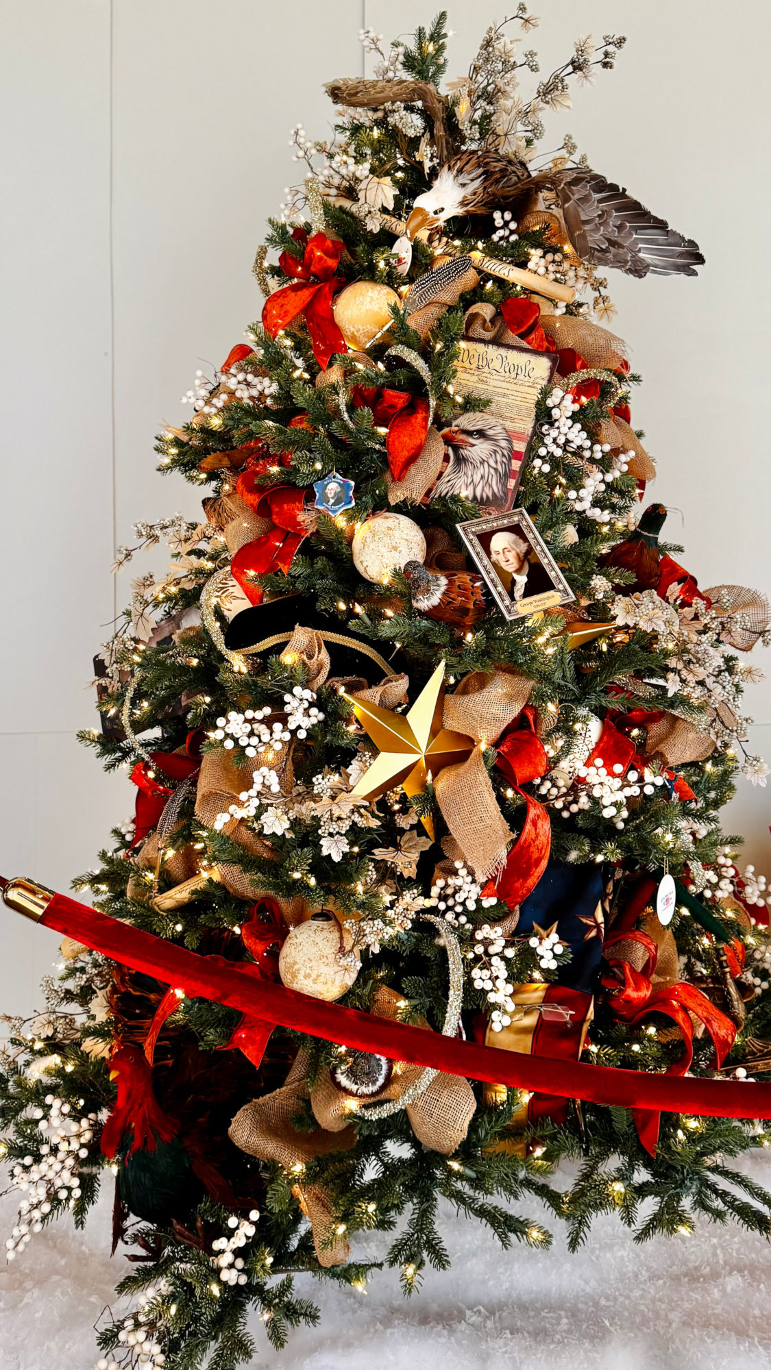 1780s in the USA Christmas Tree