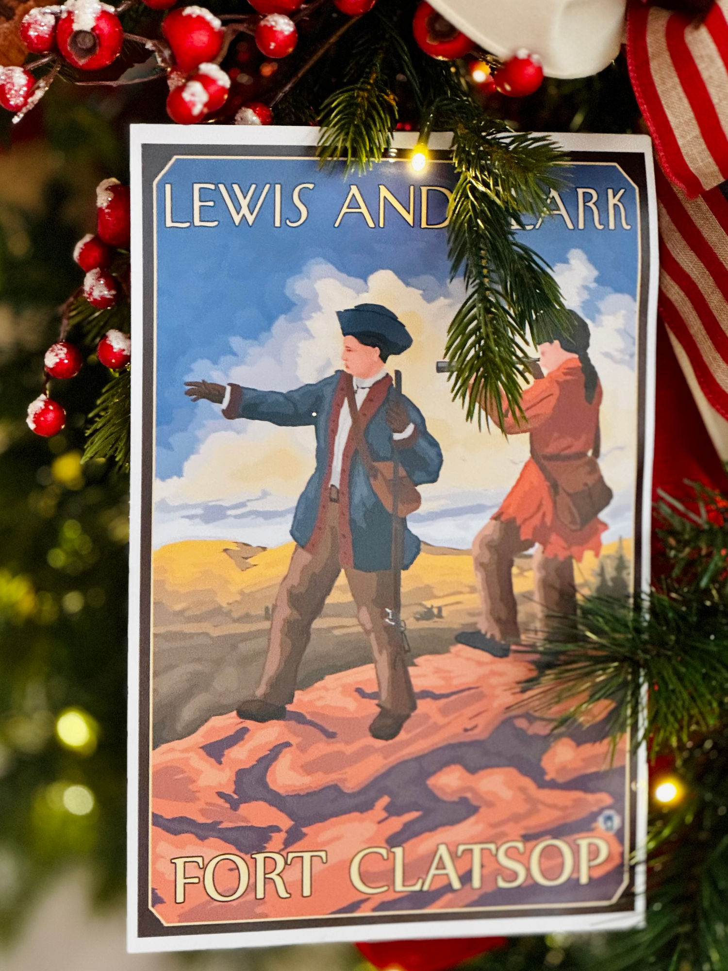 1800s Christmas Ornament Fort Clatsop