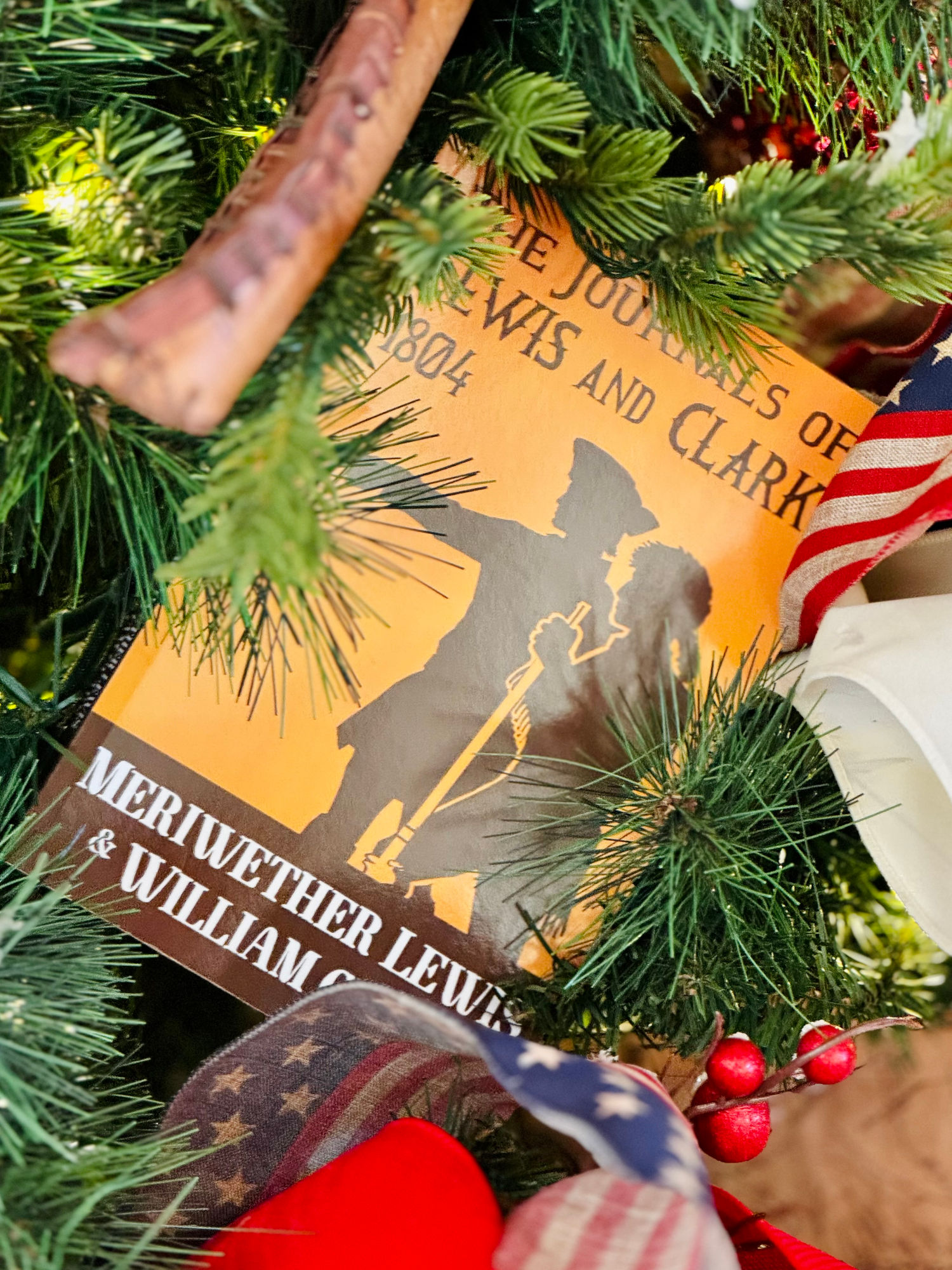 1800s Christmas Ornament Lewis and Clark