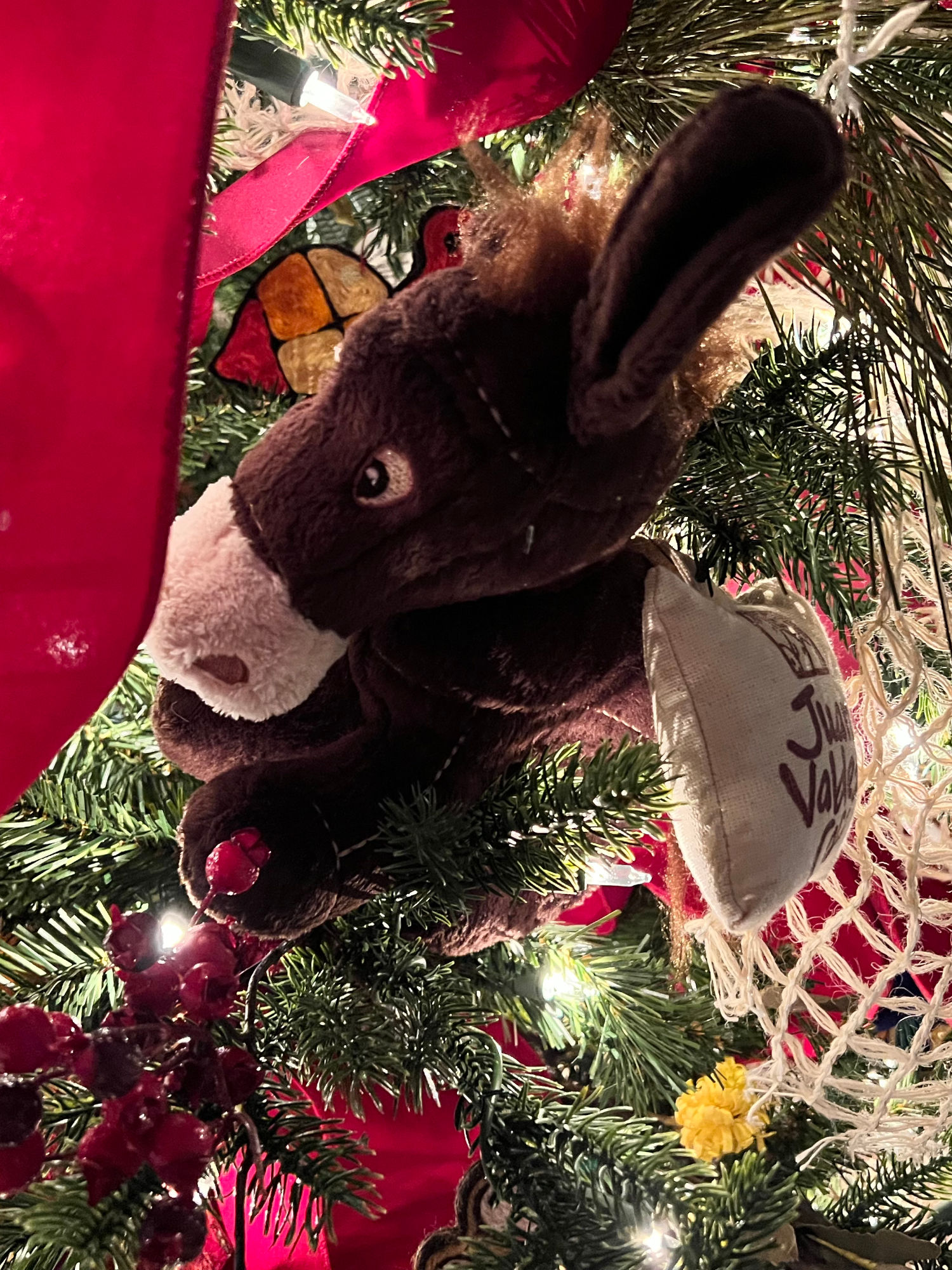 Mexican Burro Christmas Ornament
