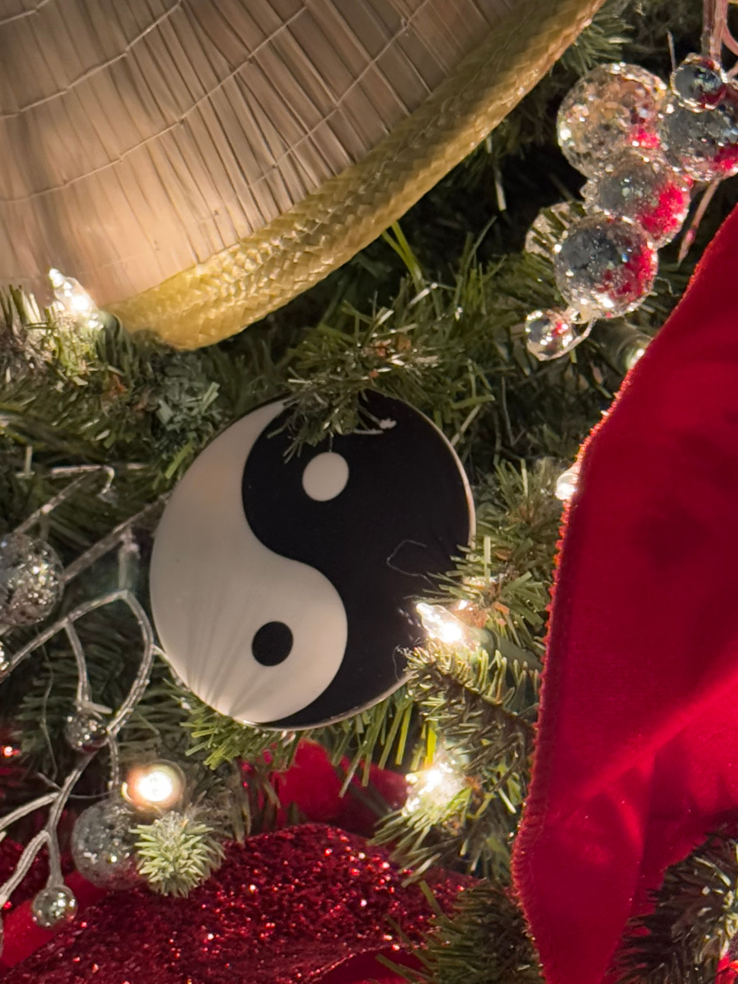 Christmas Ornament Yin Yang Chinese Christmas Ornament Yin Yang