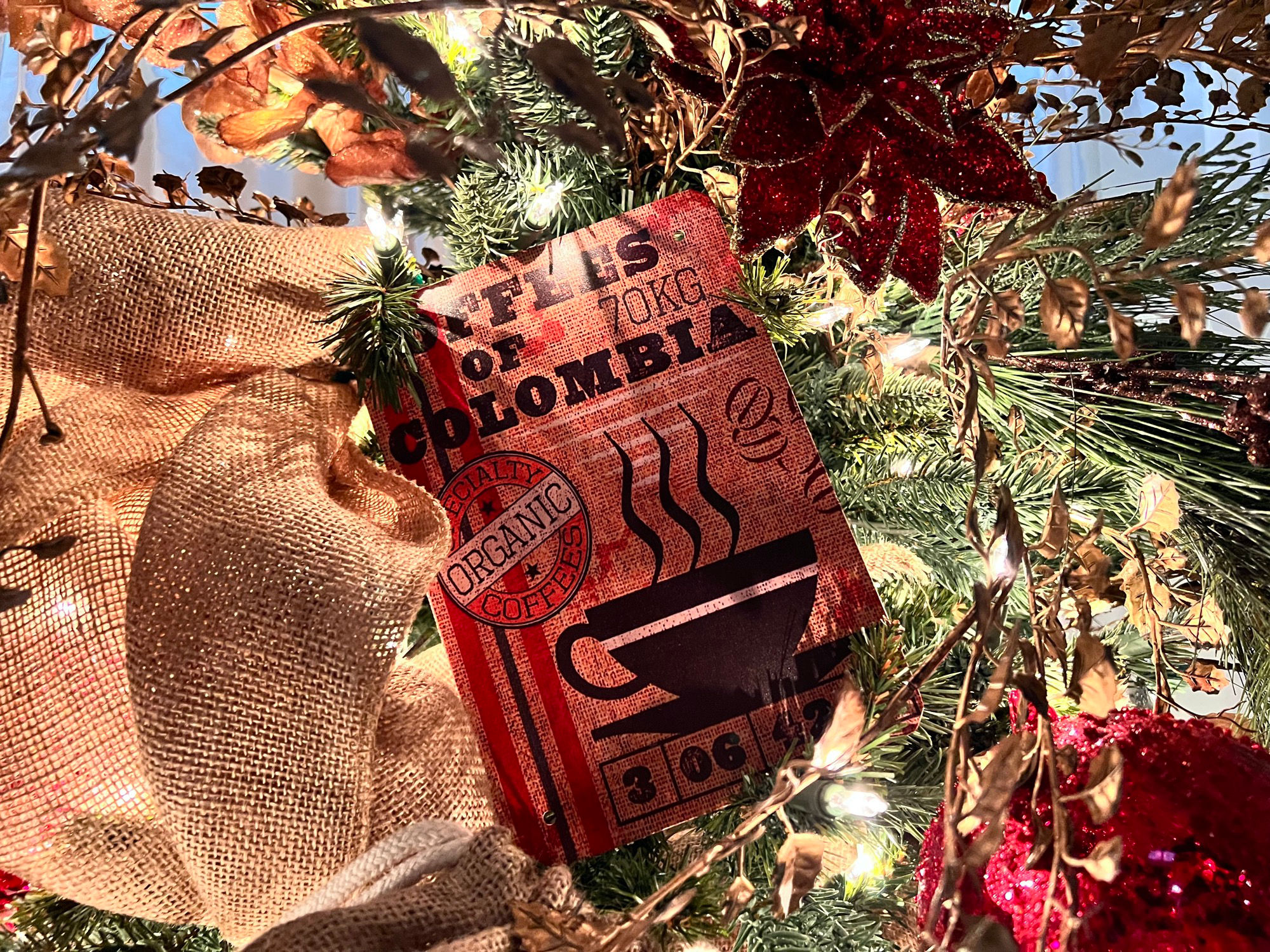 Coffee Christmas Ornaments