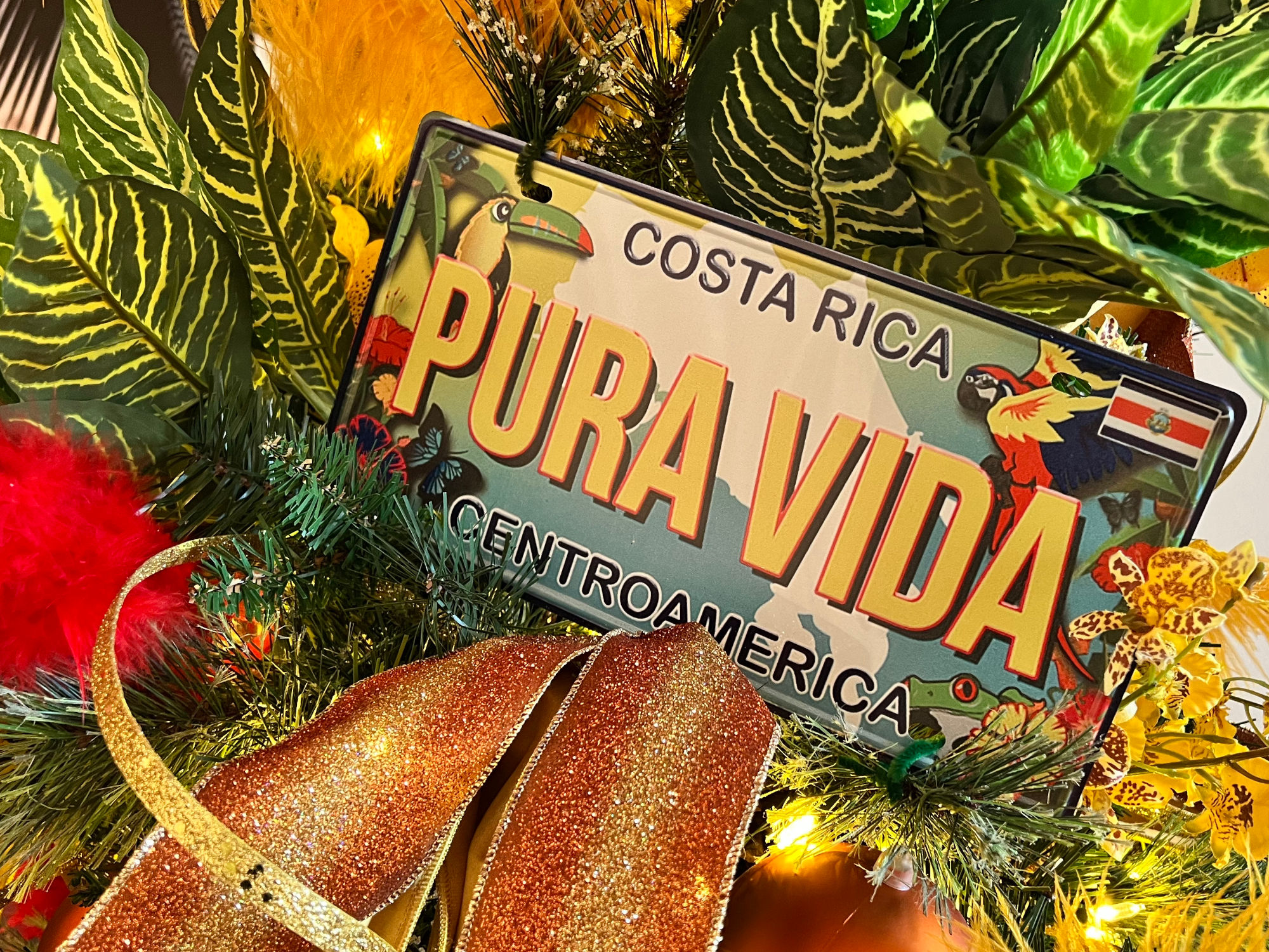 Costa Rican Christmas Ornaments Pura Vida