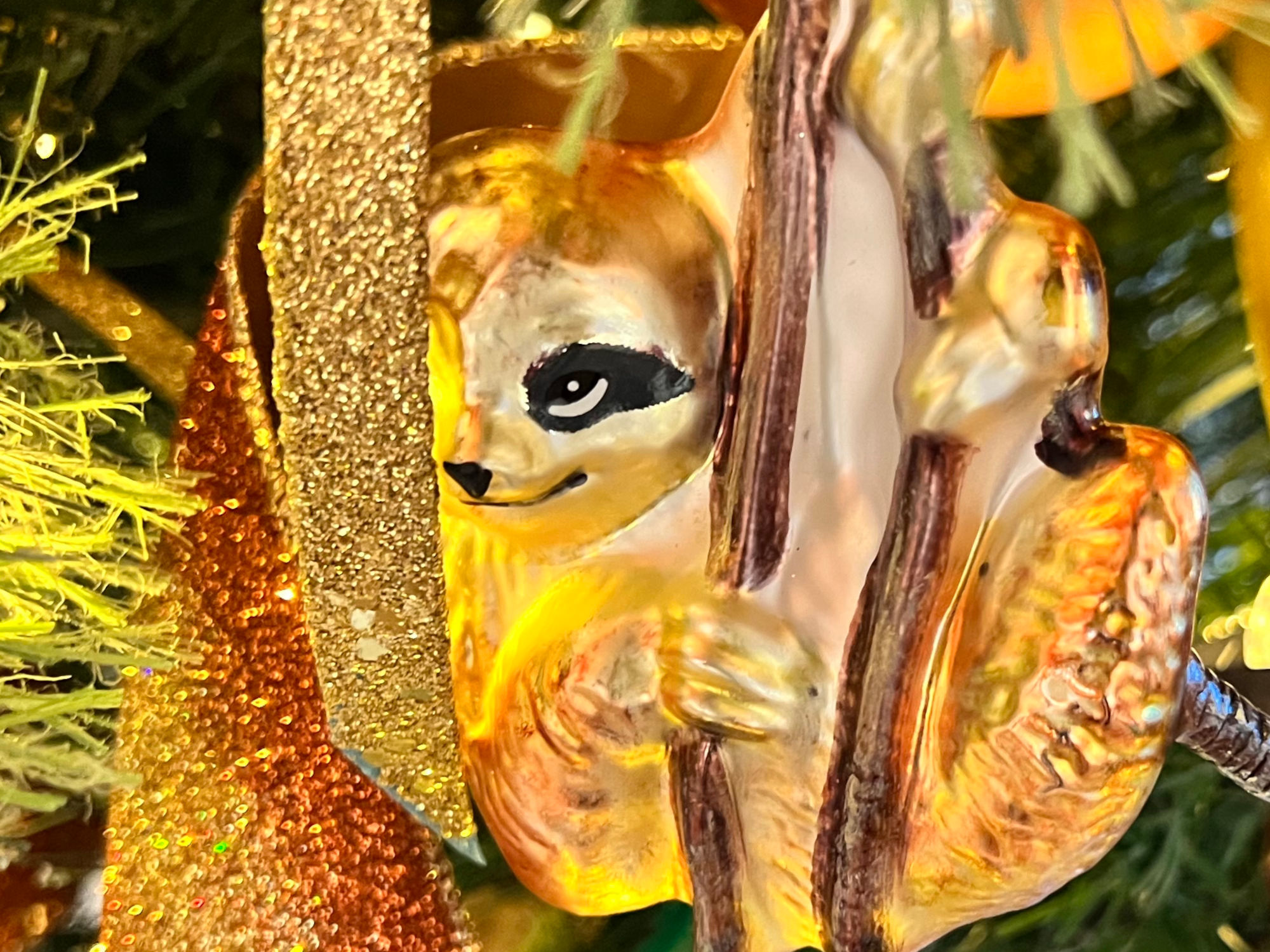 Raccoon Christmas Ornaments