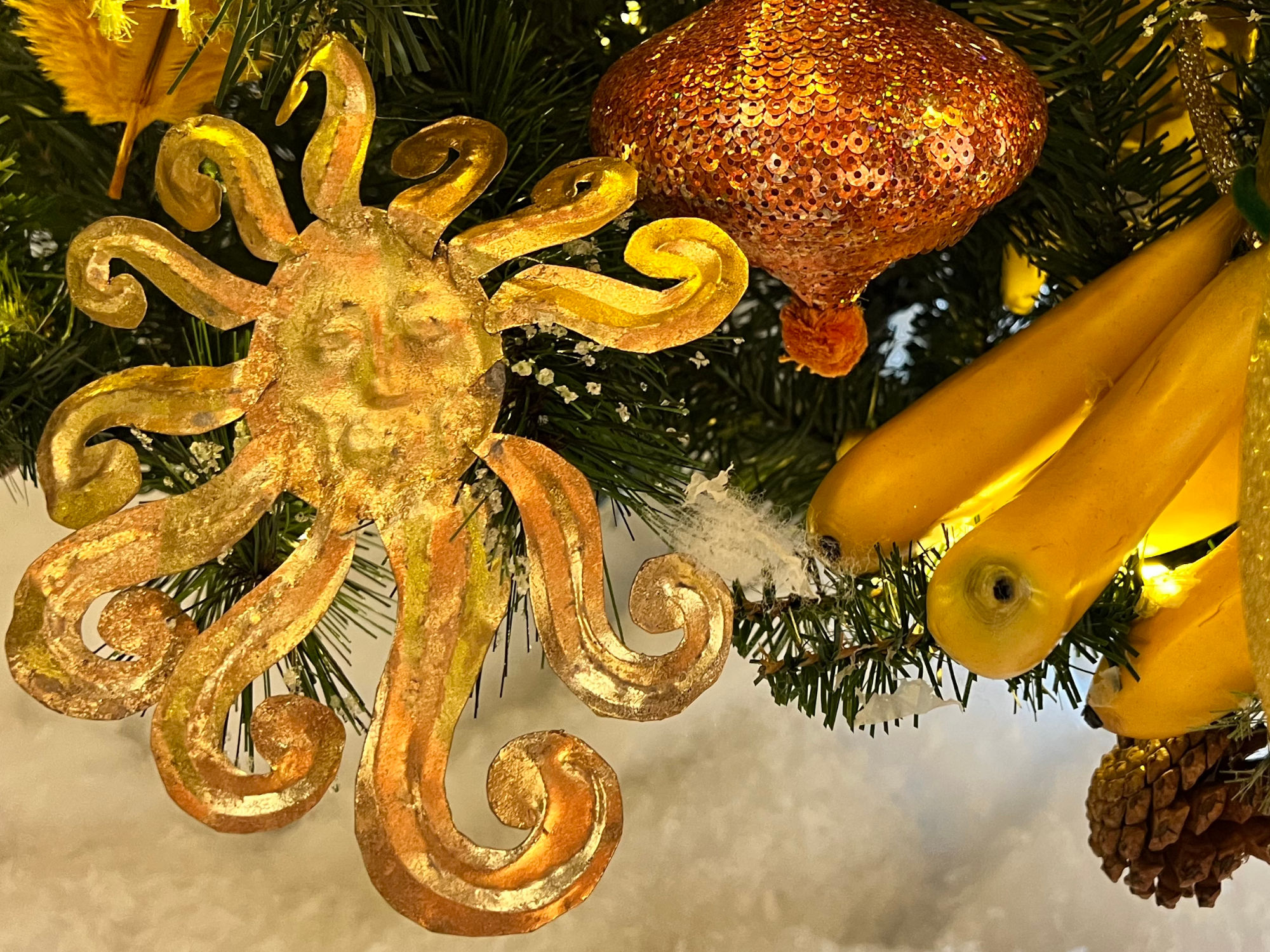 Costa Rican Sun Christmas Ornament