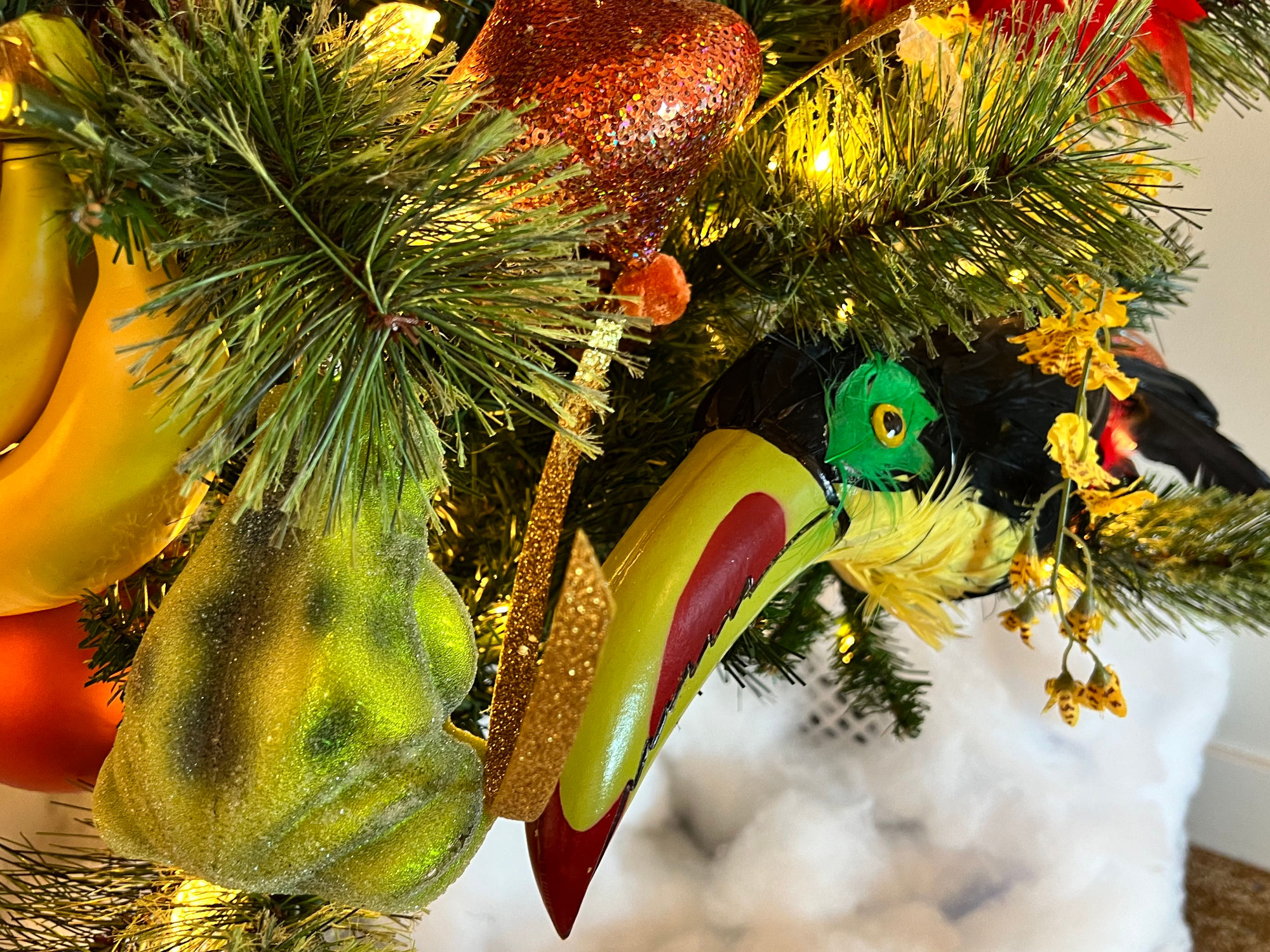 Tucan Christmas Ornament