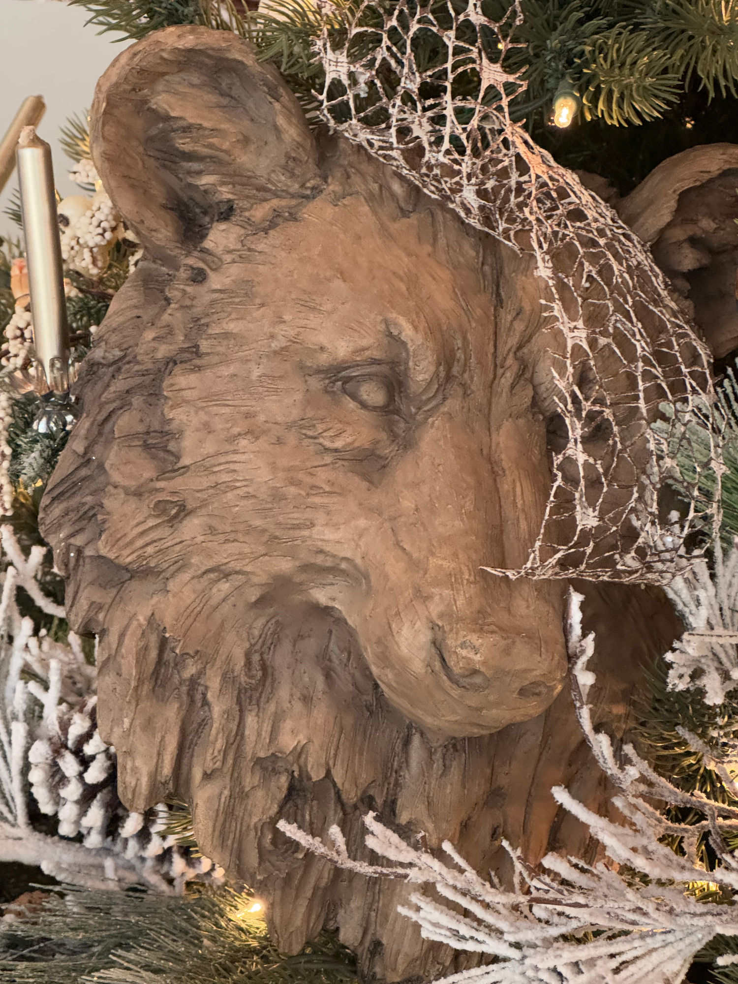 Brown Bear Christmas Ornament Finnish Brown Bear Christmas Ornament