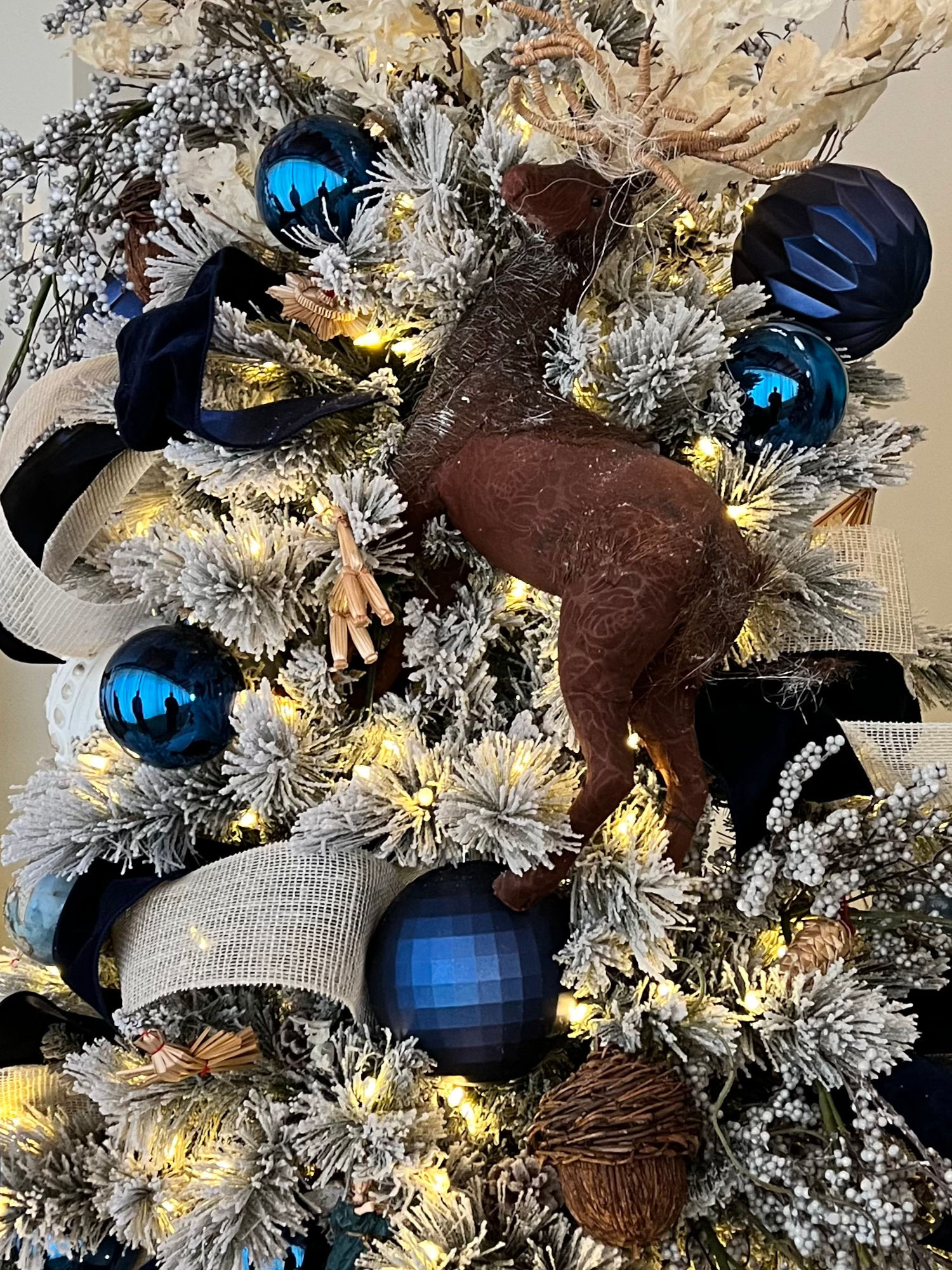 Finnish Reindeer Christmas Ornament