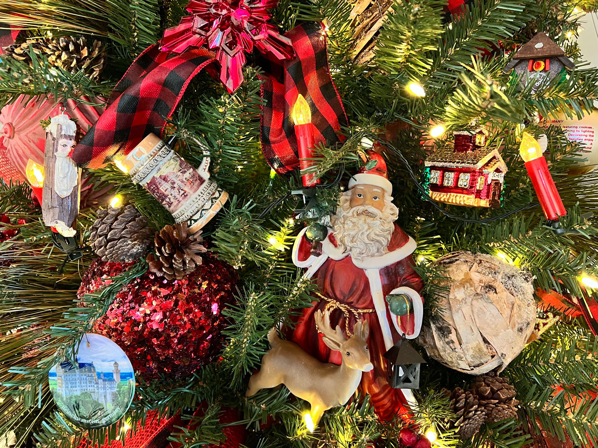 German Santa Claus Christmas Ornaments
