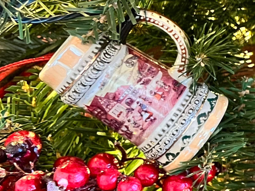 Beer Stein Christmas Ornament