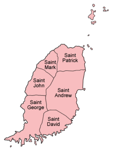 Grenada has 6 Parishes
