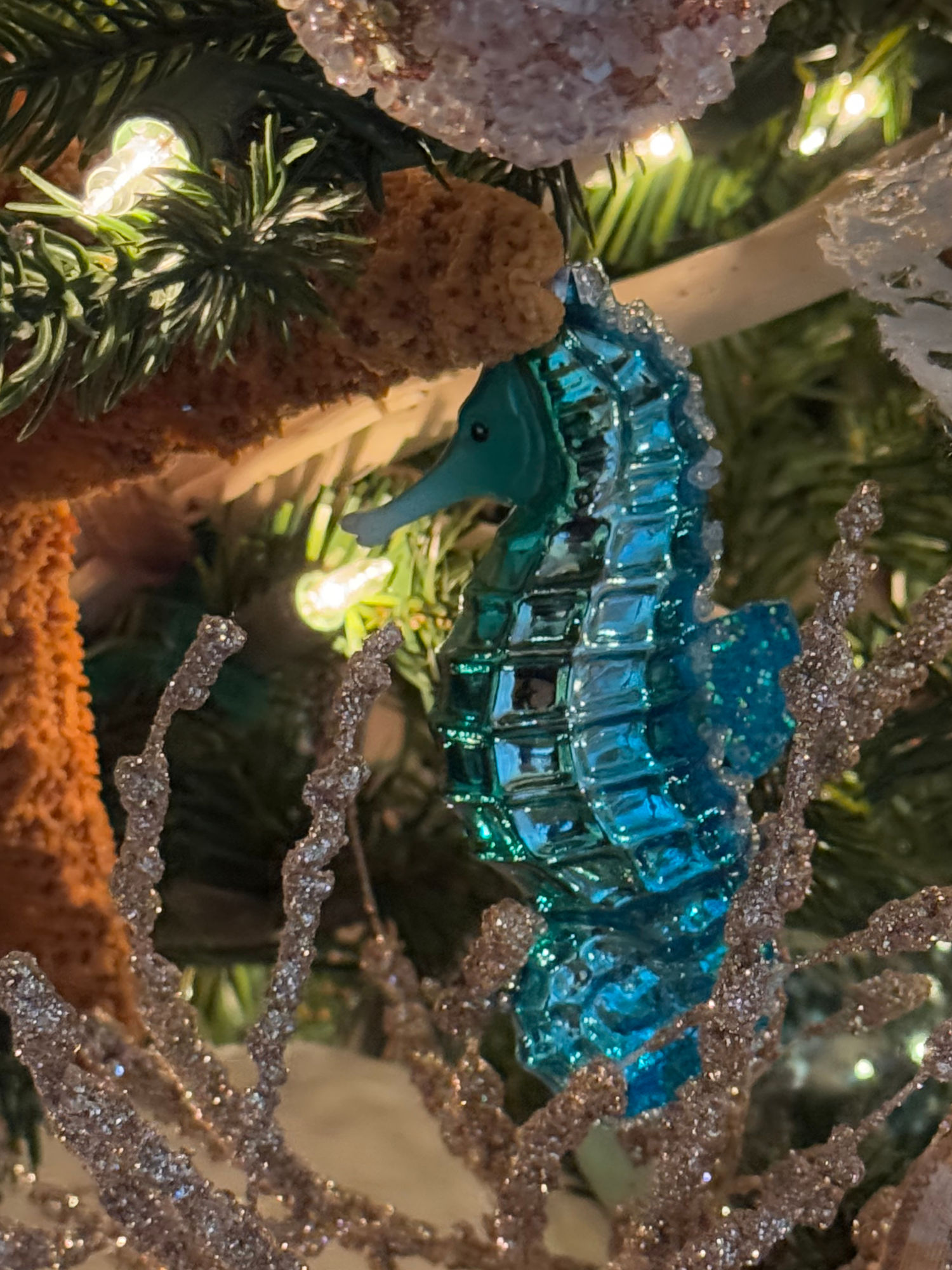 Seahorse Christmas Ornament Grenada Seahorse Christmas Ornament