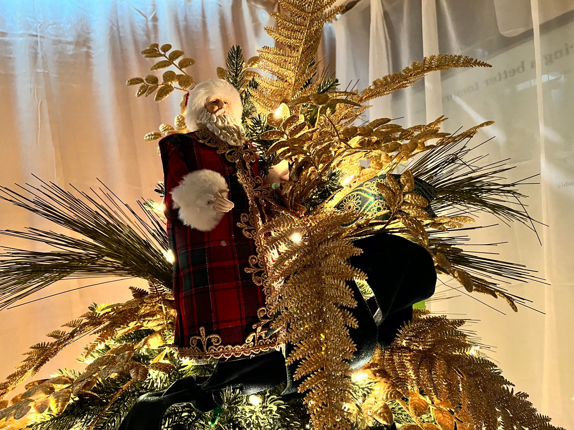 Irish Santa Christmas Ornament