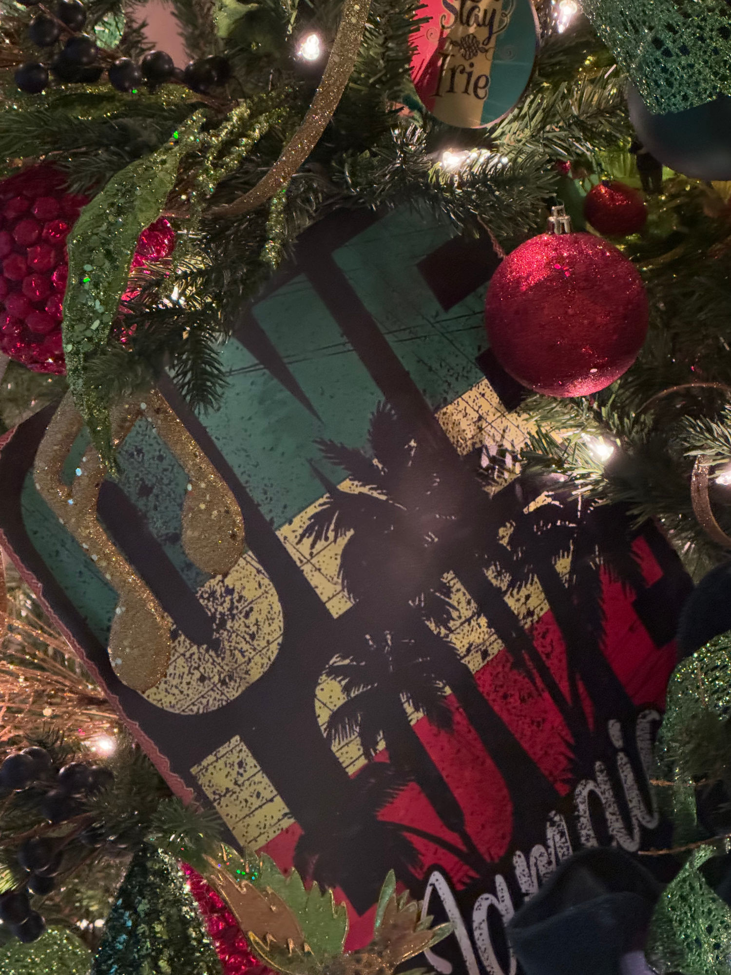 One Love Christmas Ornament Jamaica One Love Christmas Ornament