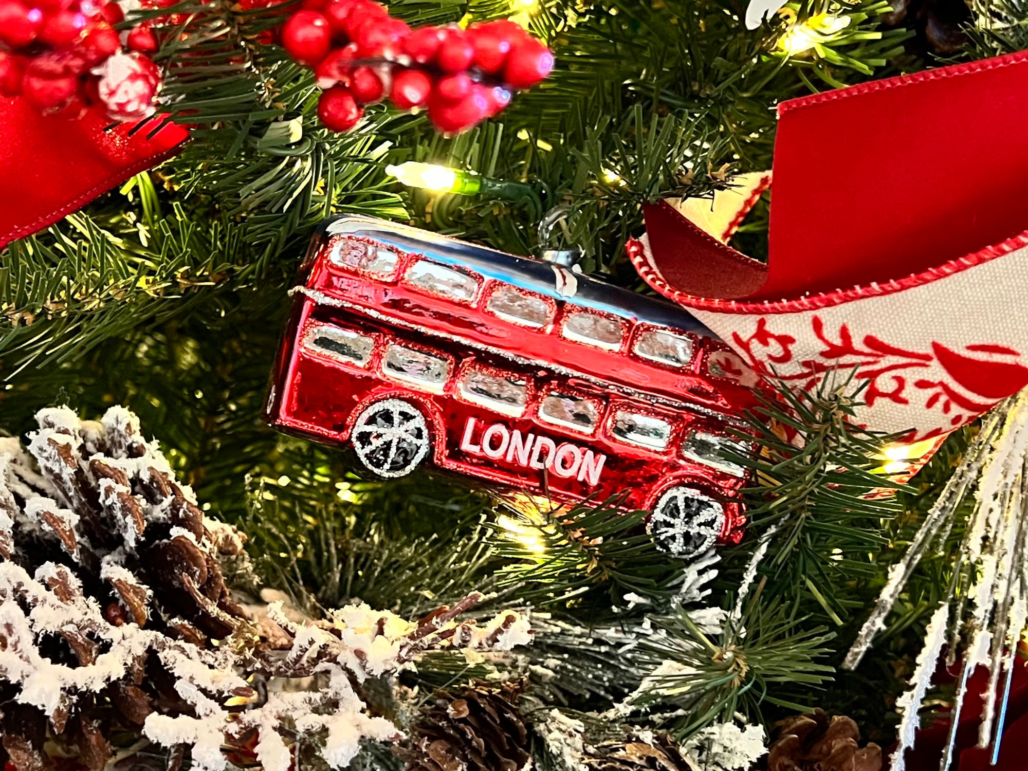 London Christmas Ornament