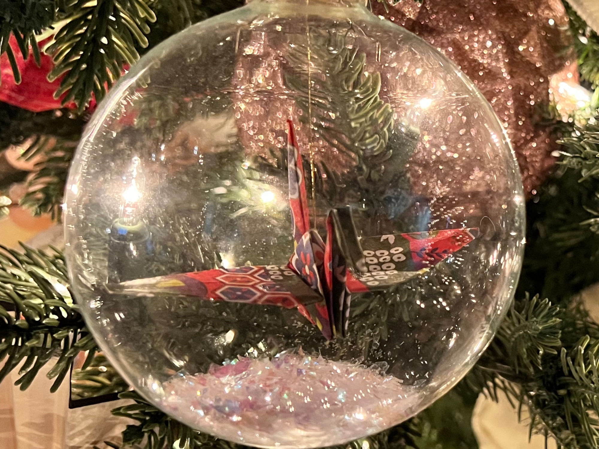 Origami Christmas Ornament