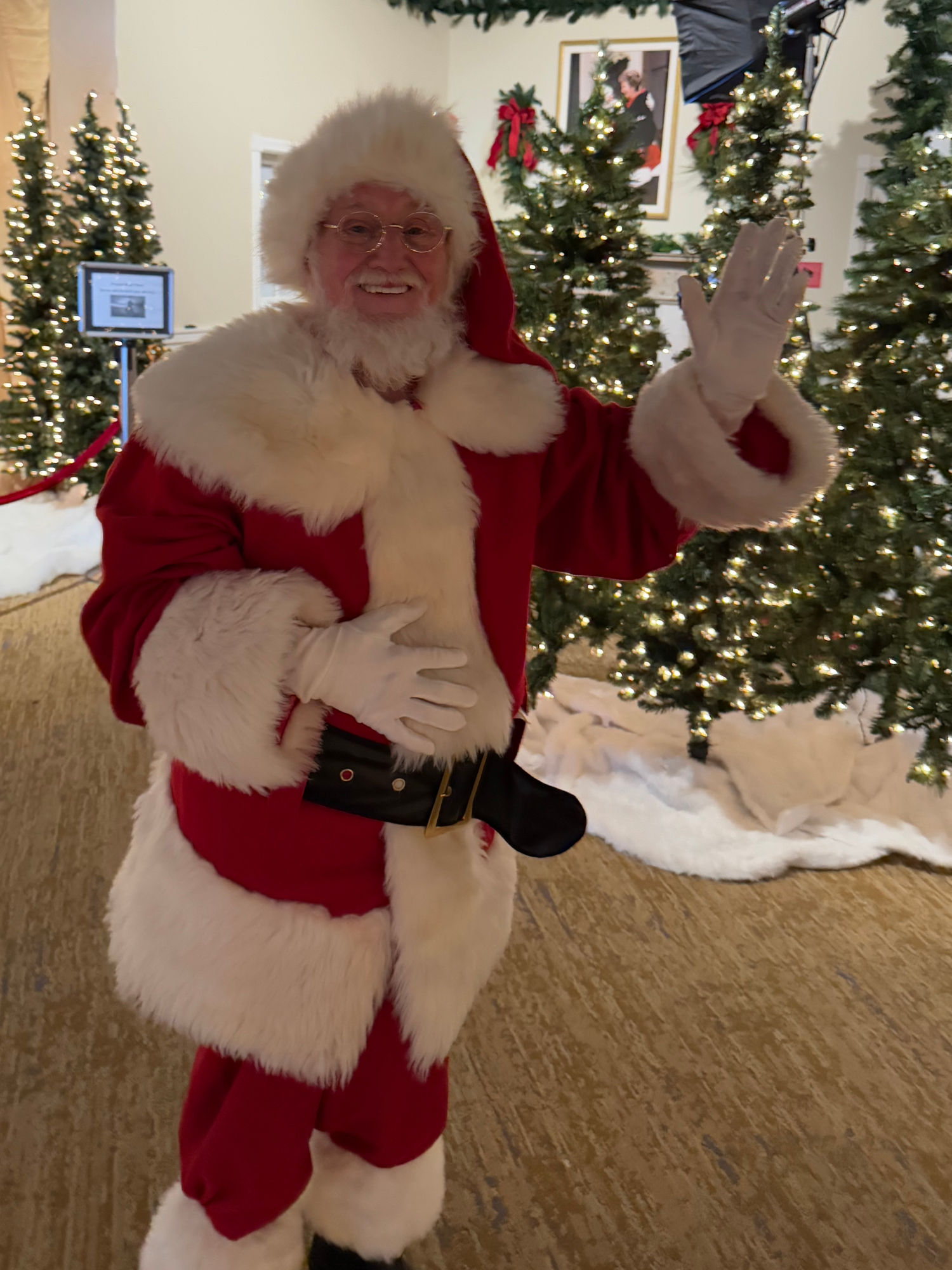 Santa Reagan Library Santa