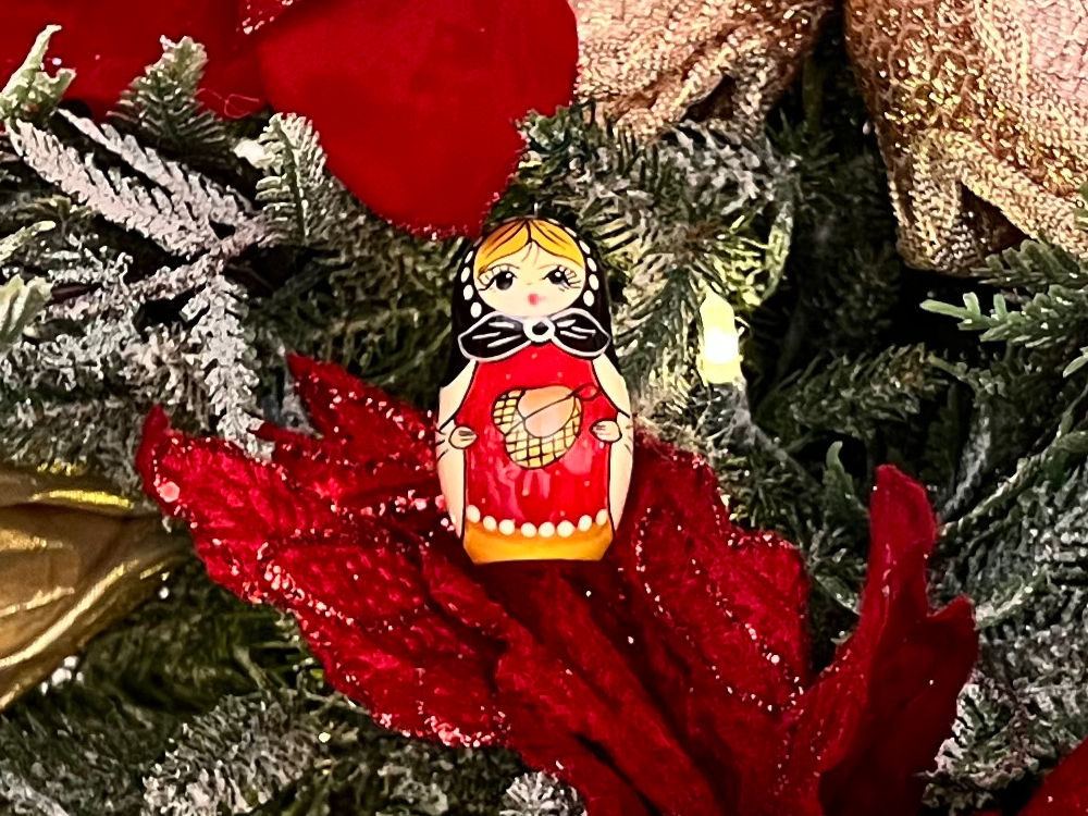 Russian Christmas Ornament
