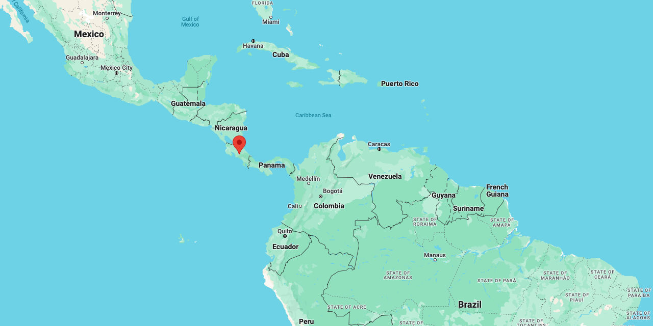 San Jose, Costa Rica on Google Maps