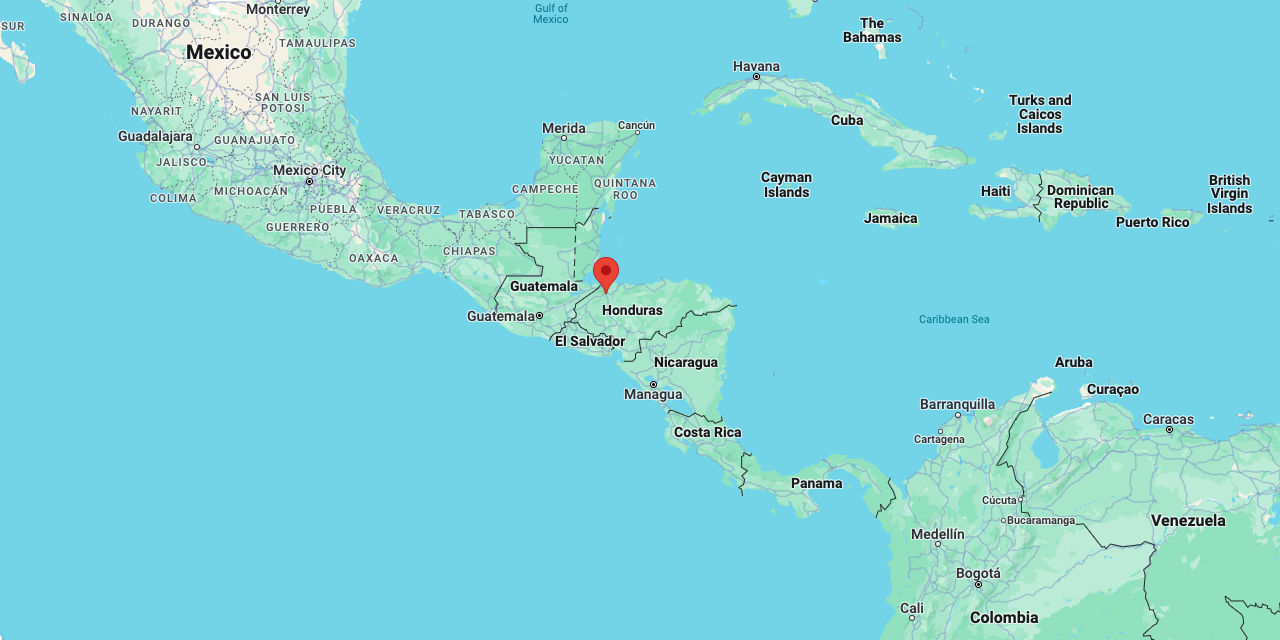 San Pedro Sula, Honduras on Google Maps
