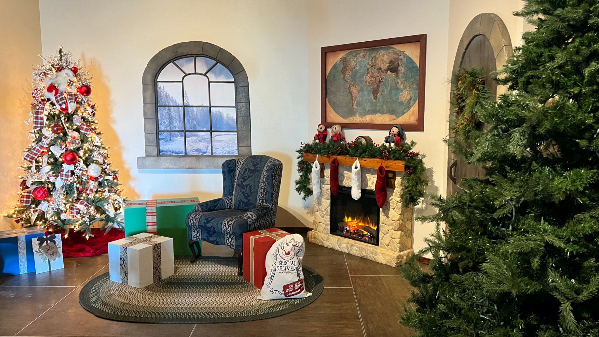Santa's Living Room Santa's Living Room