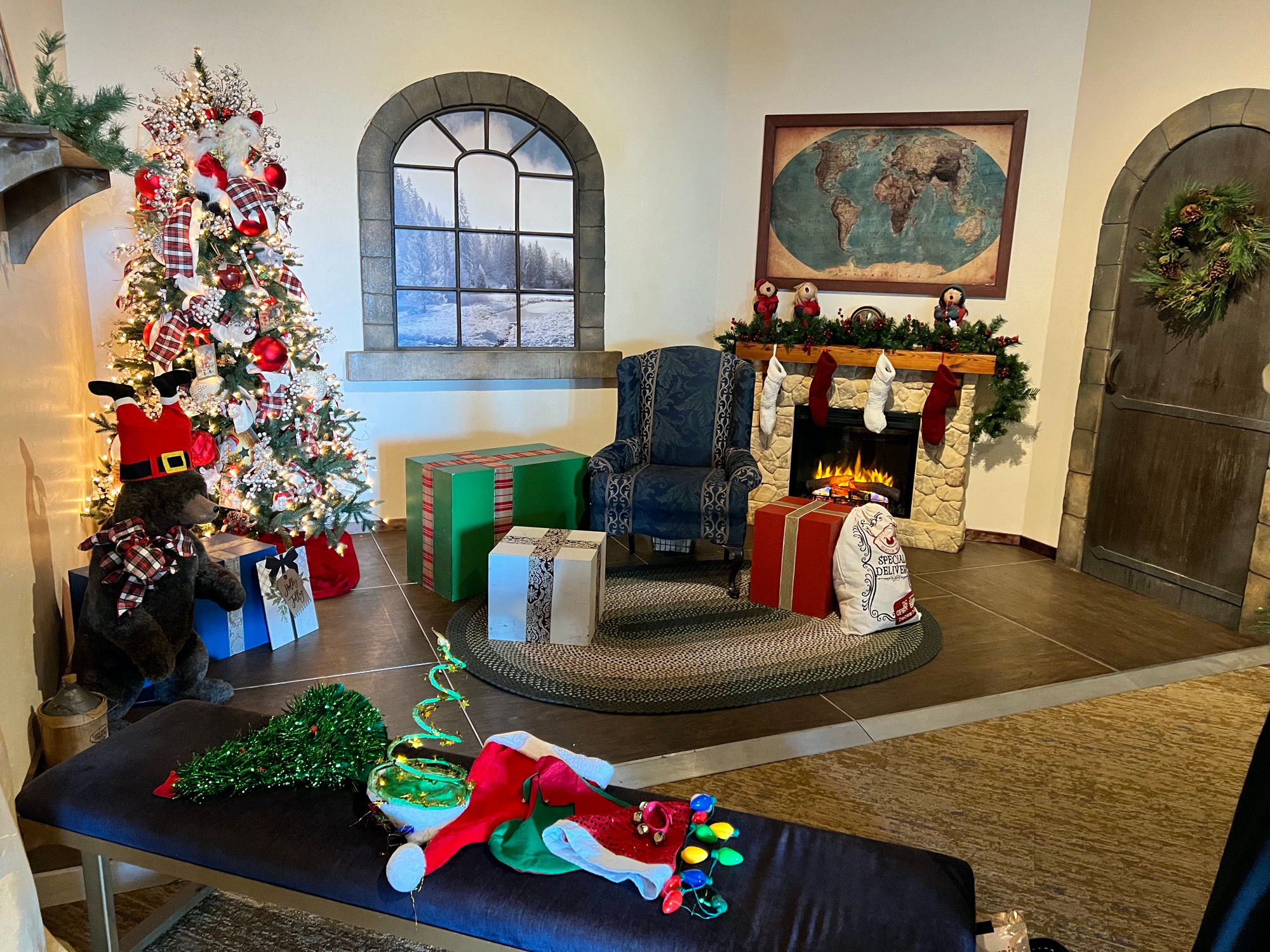 Santa's Living Room Santa's Living Room